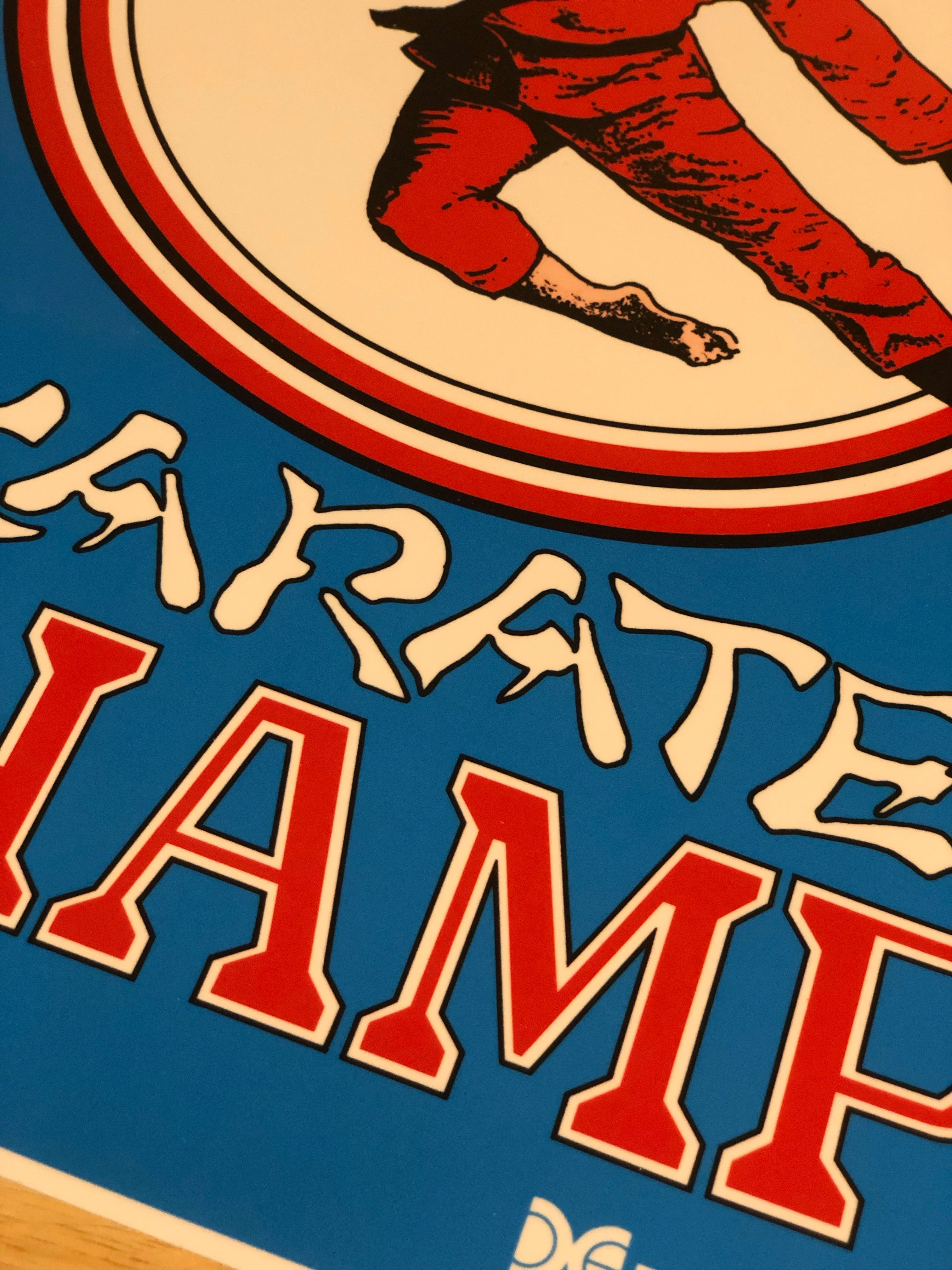 Arte secundario del campeón de karate