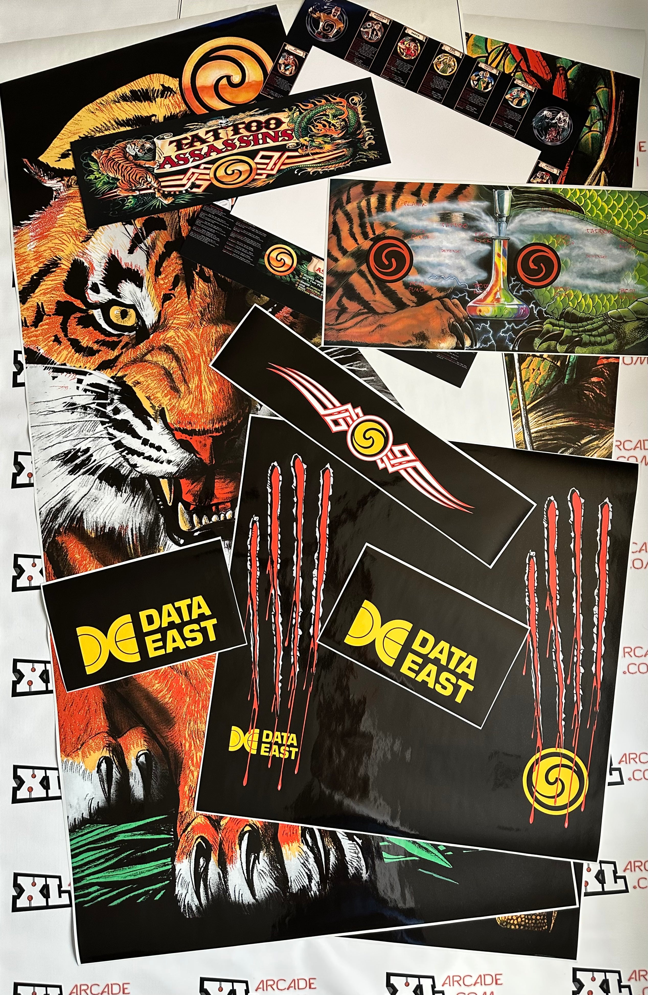 Kit de arte completo de Tattoo Assassins