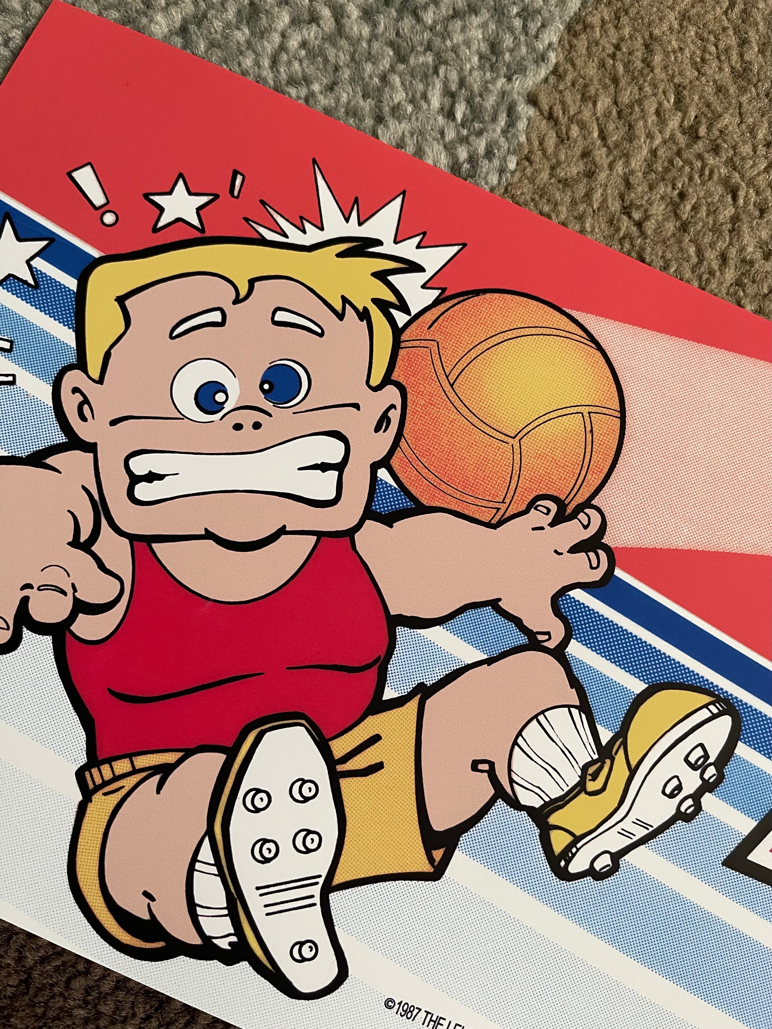 Kit de arte completo Super Dodge Ball