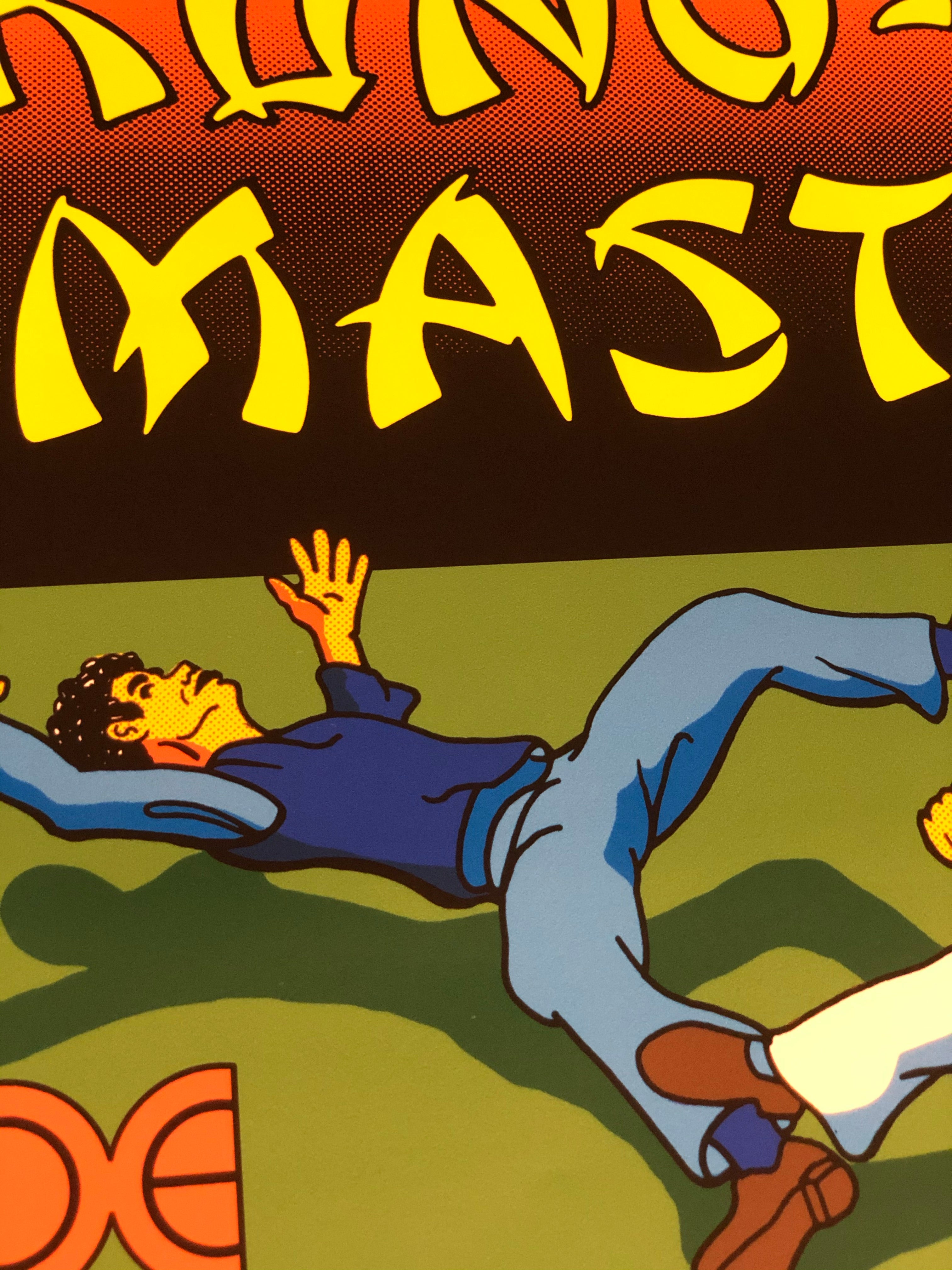 Arte secundario del maestro de Kung-Fu