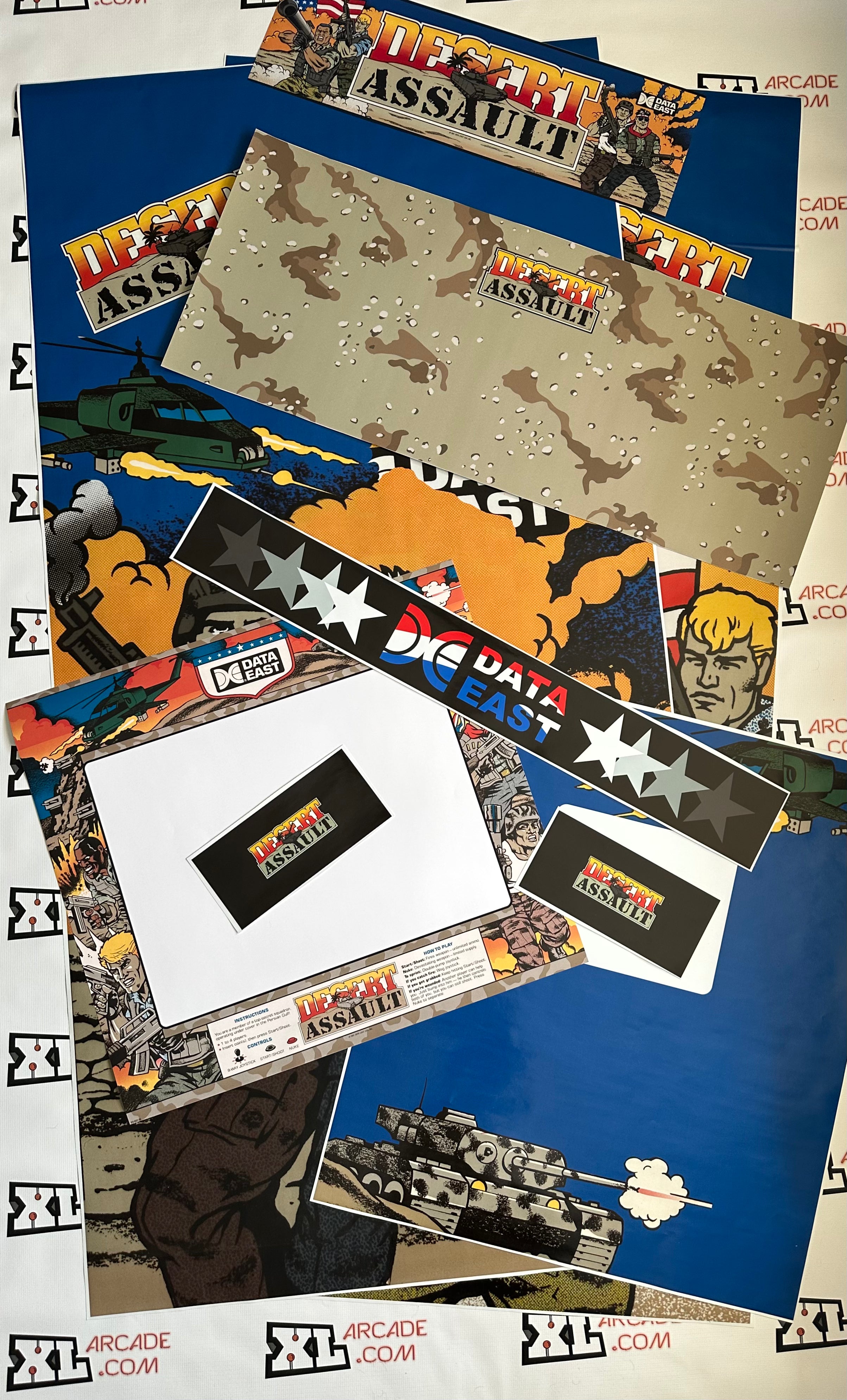 Kit de arte completo de Desert Assault