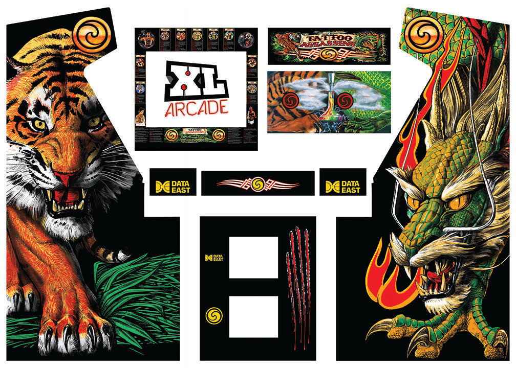Kit de arte completo de Tattoo Assassins