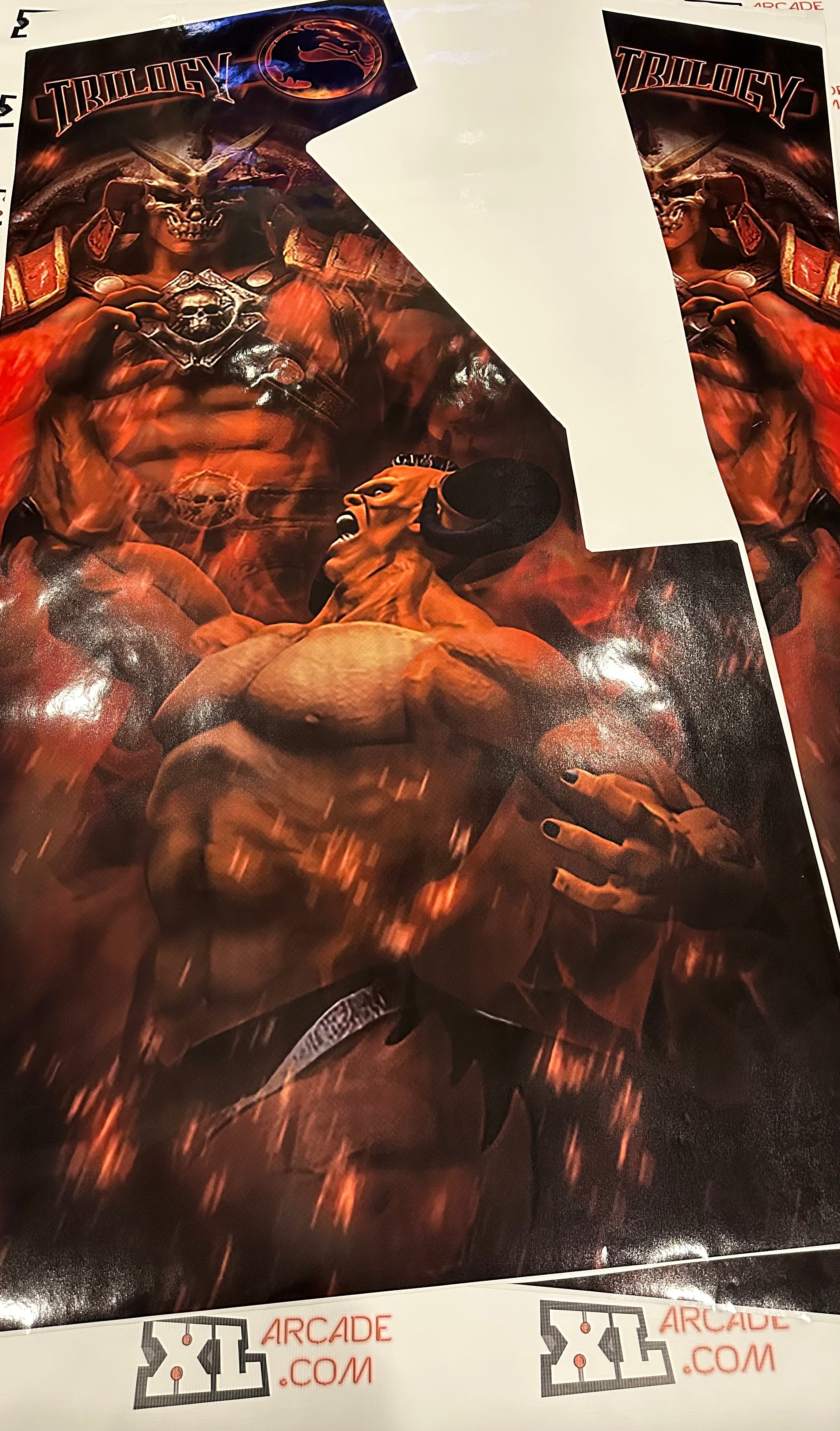Trilogía de Mortal Kombat Arte lateral alternativo moderno