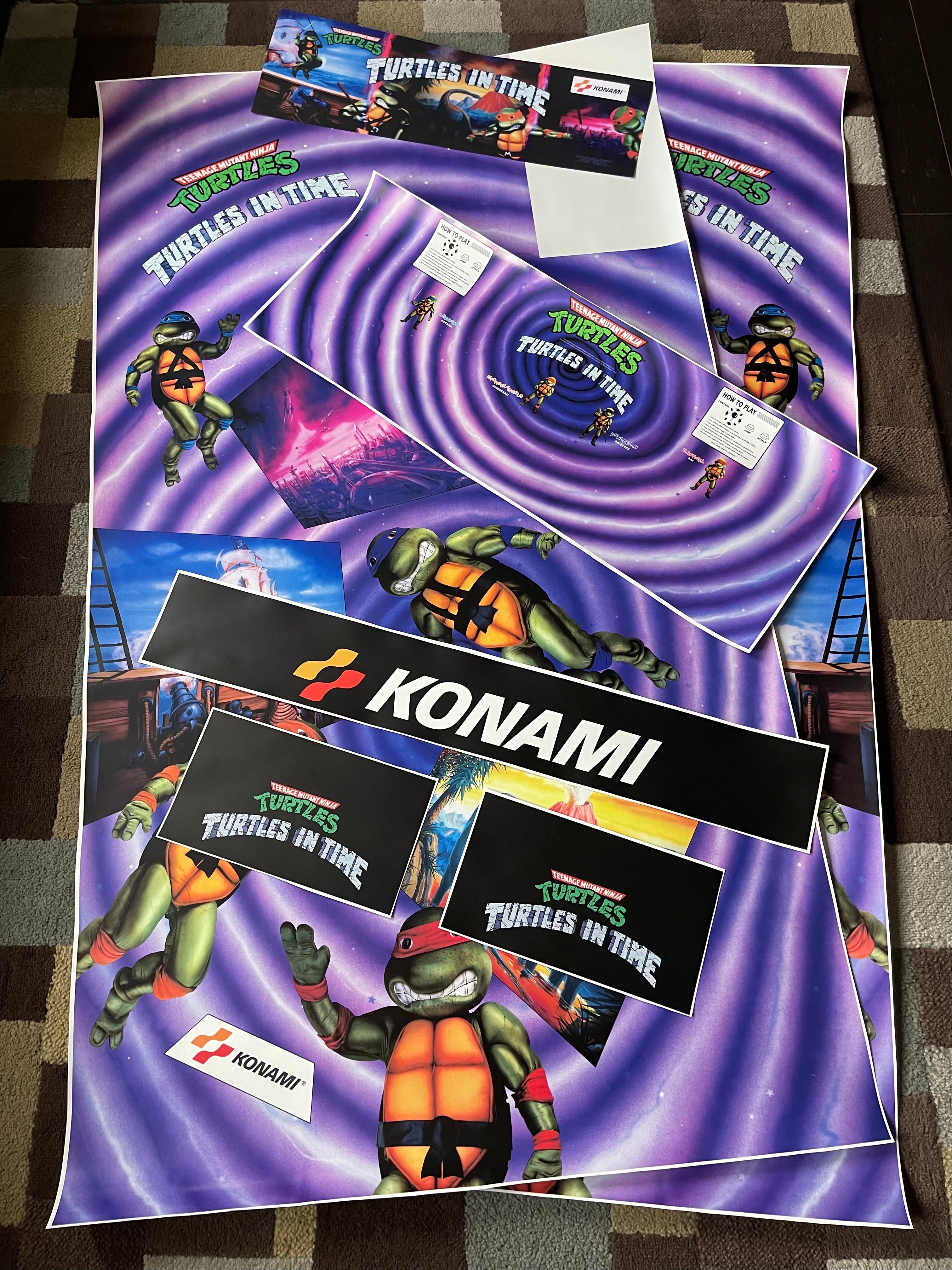 Kit de arte completo Tortugas en el tiempo