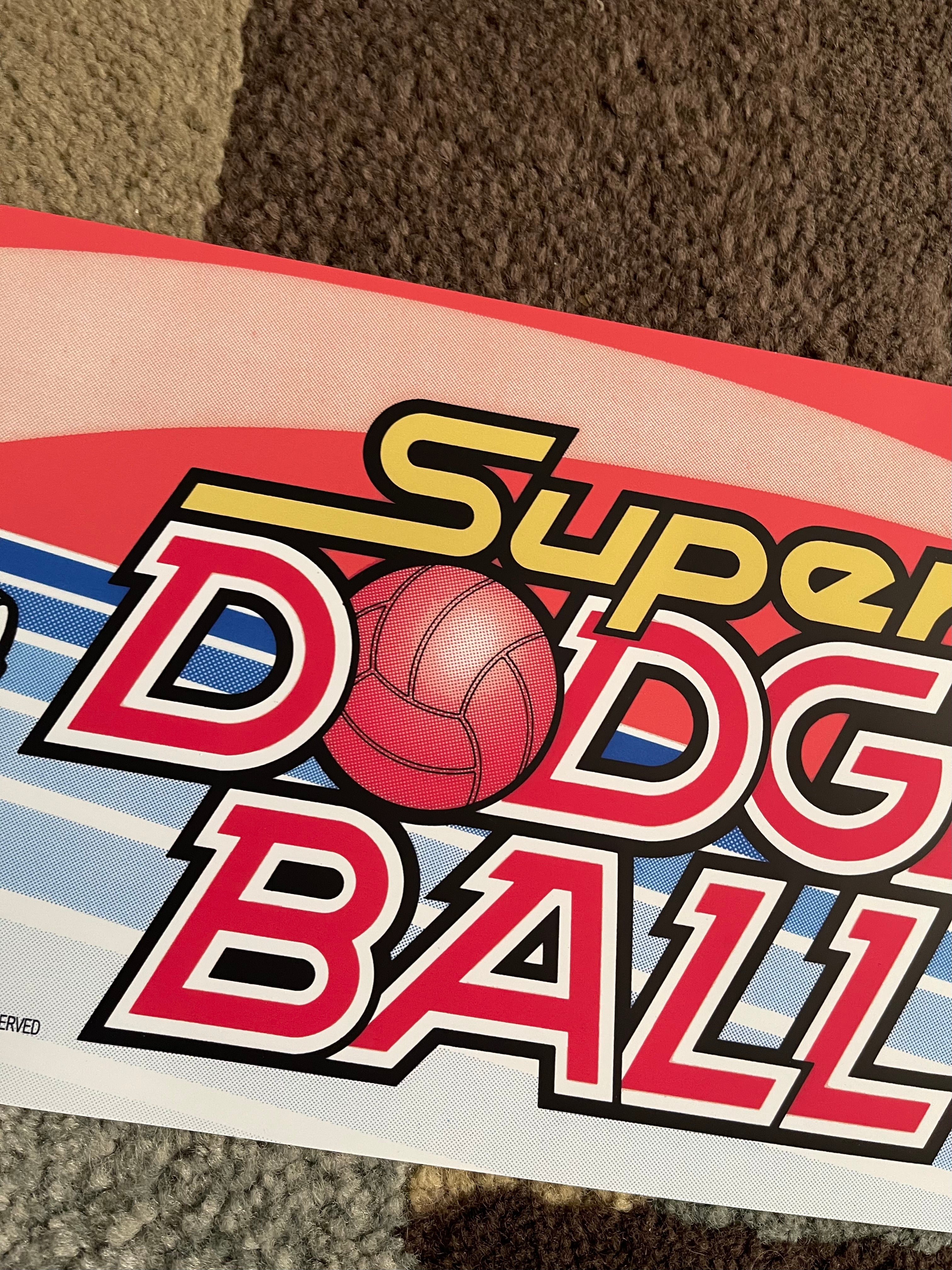 Kit de arte completo Super Dodge Ball