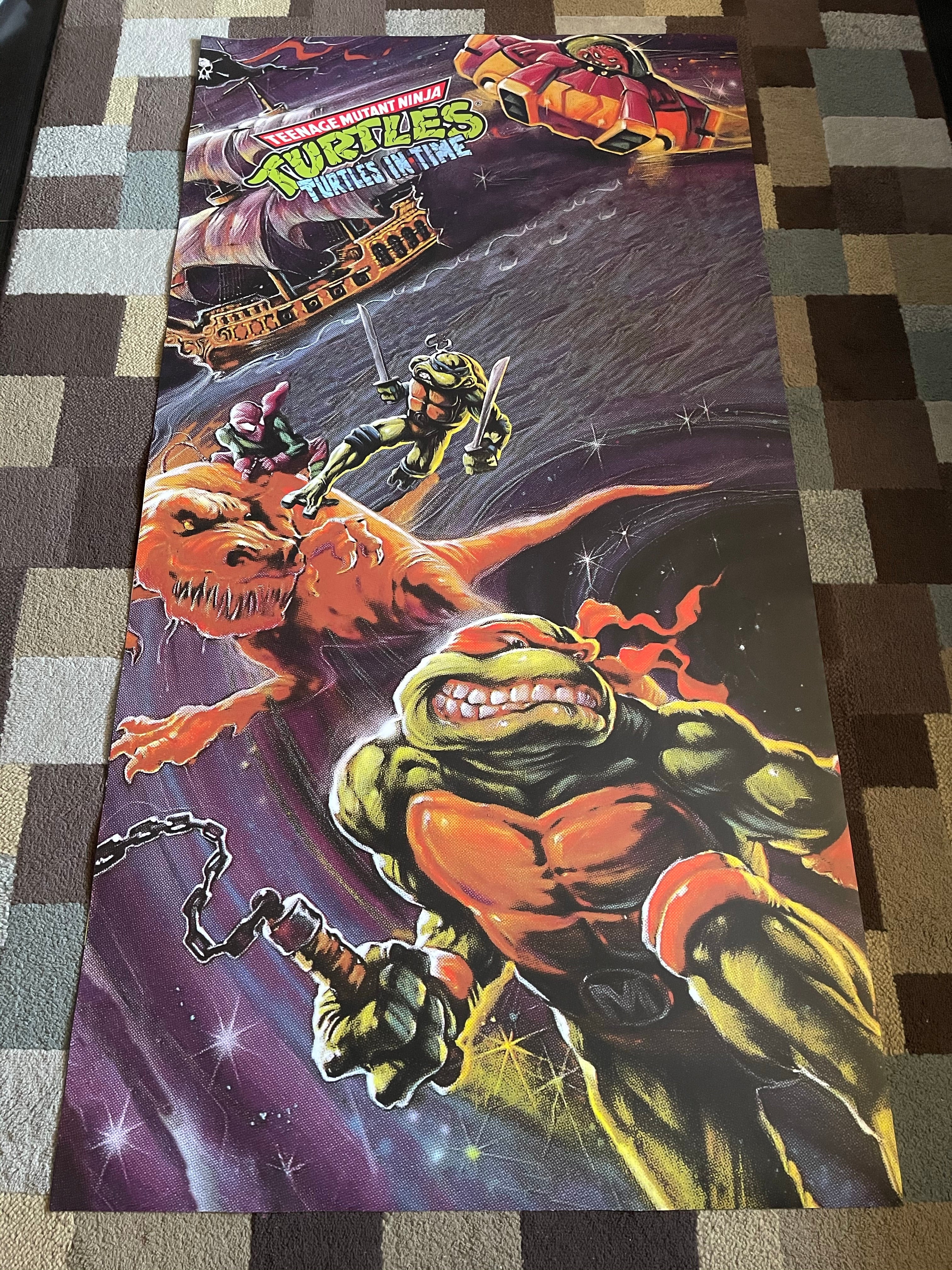 Turtles in Time Alternate Side Art