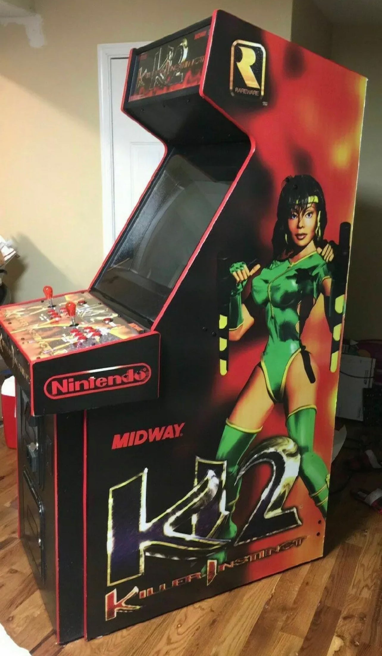 Illustrations latérales de Killer Instinct 2