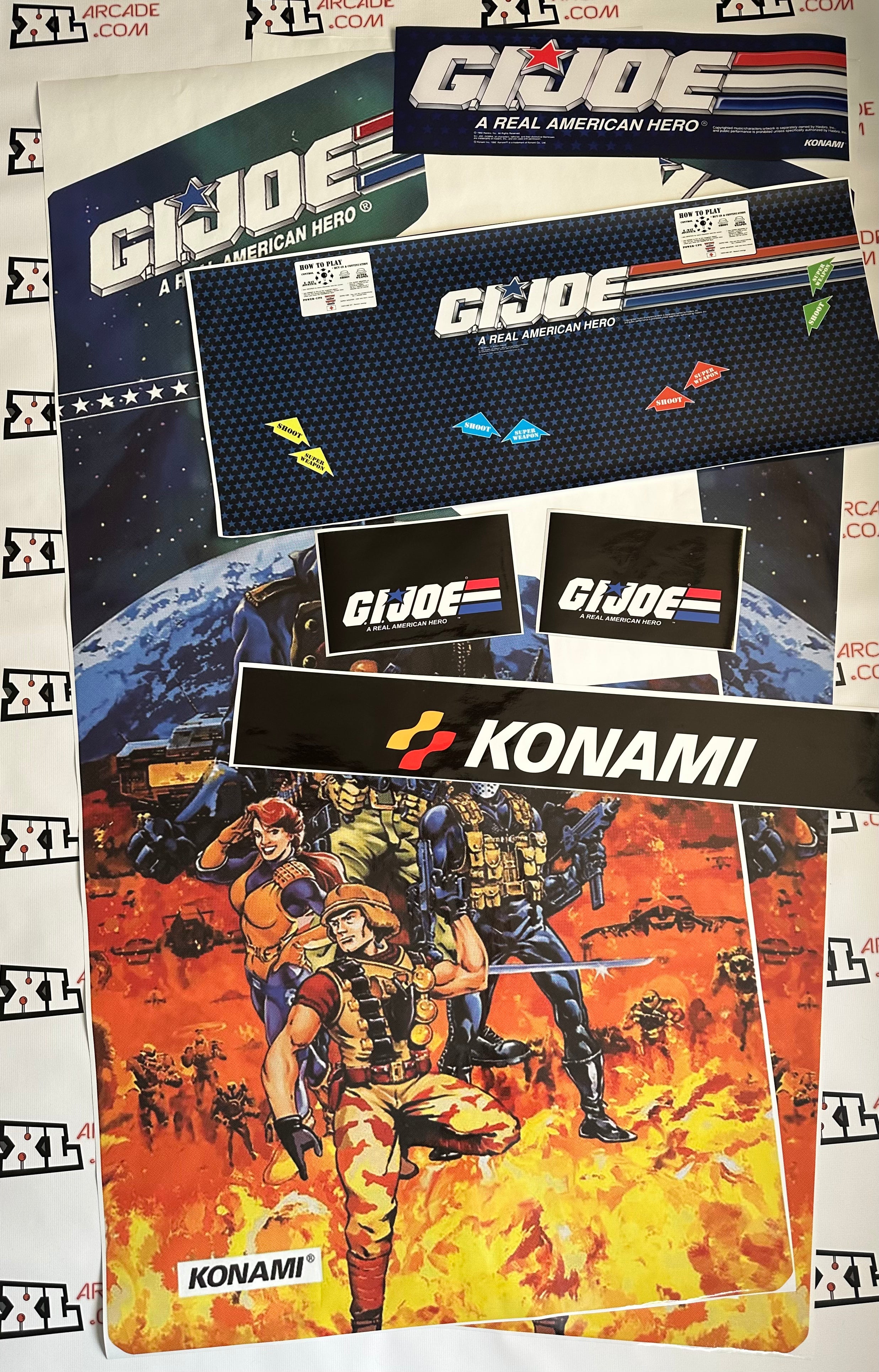 Kit de arte completo de GI Joe
