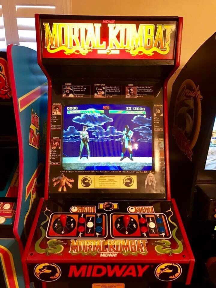 Bisel de lista de movimientos de Mortal Kombat