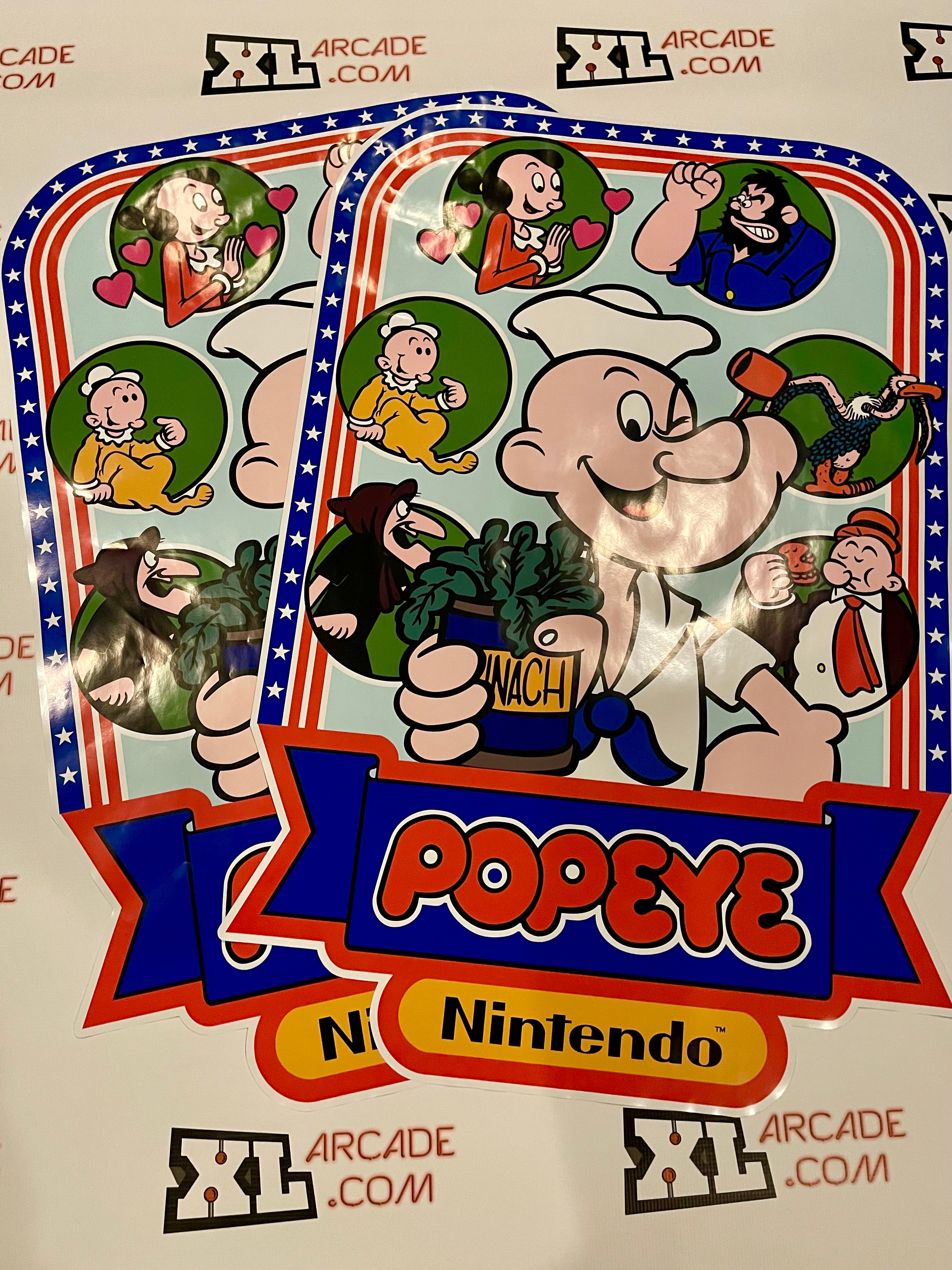 Popeye Side Art