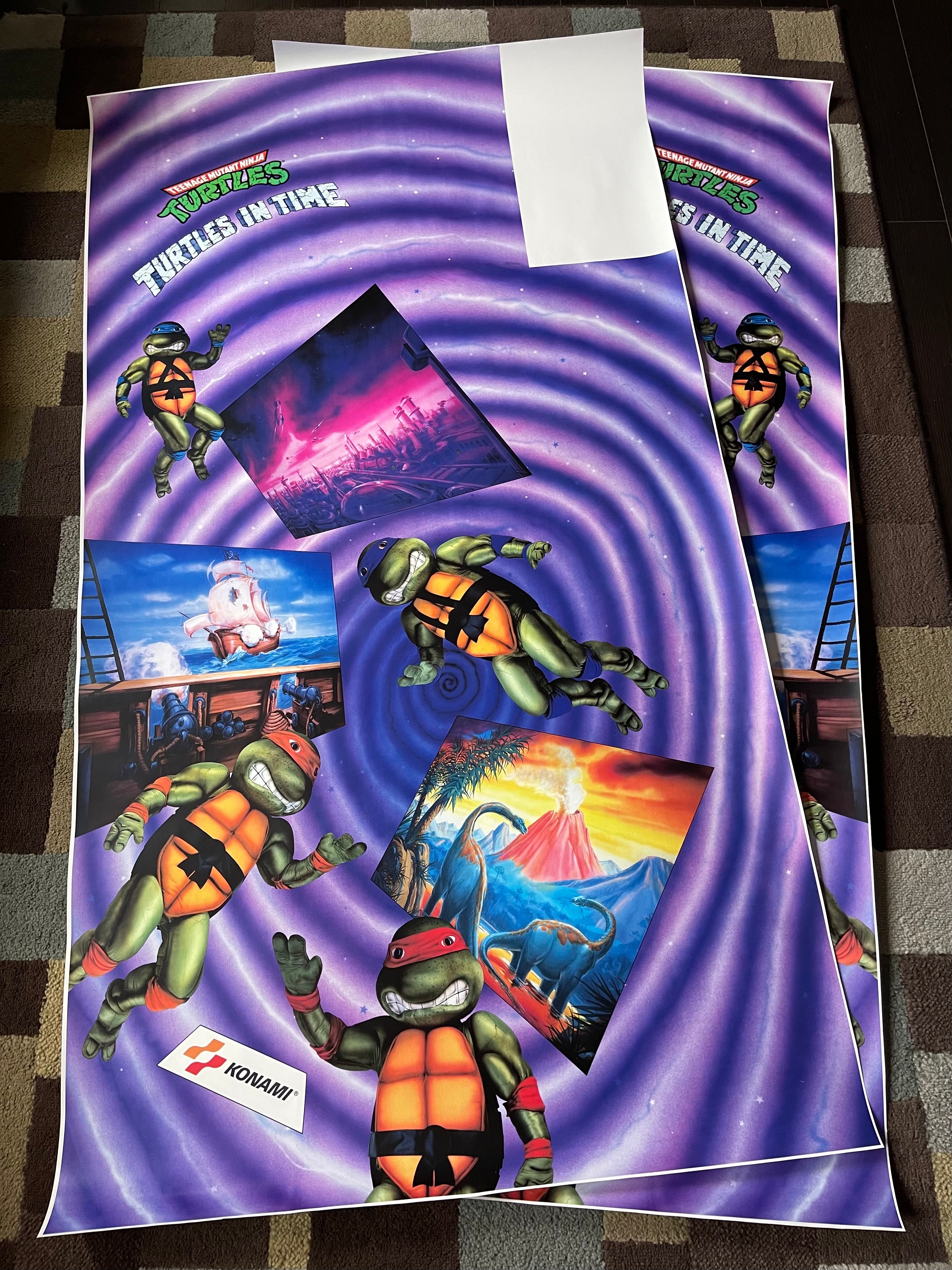 Turtles in Time Side Art
