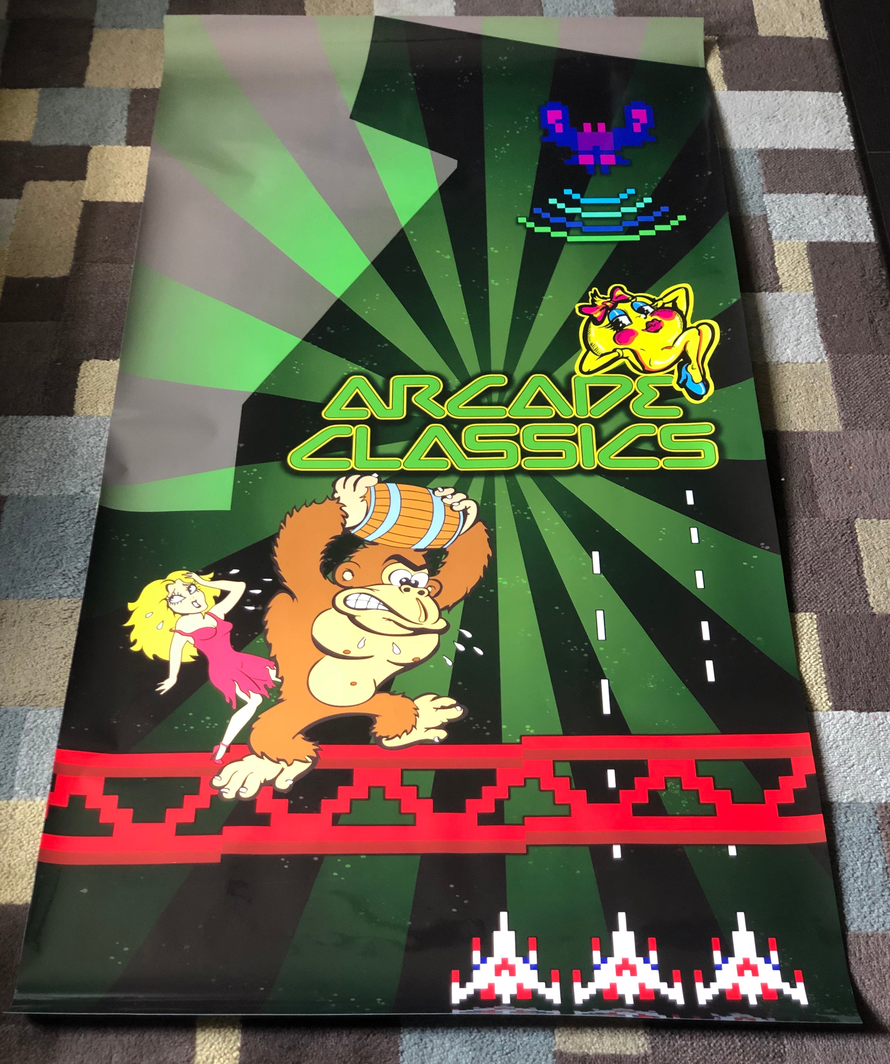 Kit de arte completo Arcade Classics Multicade