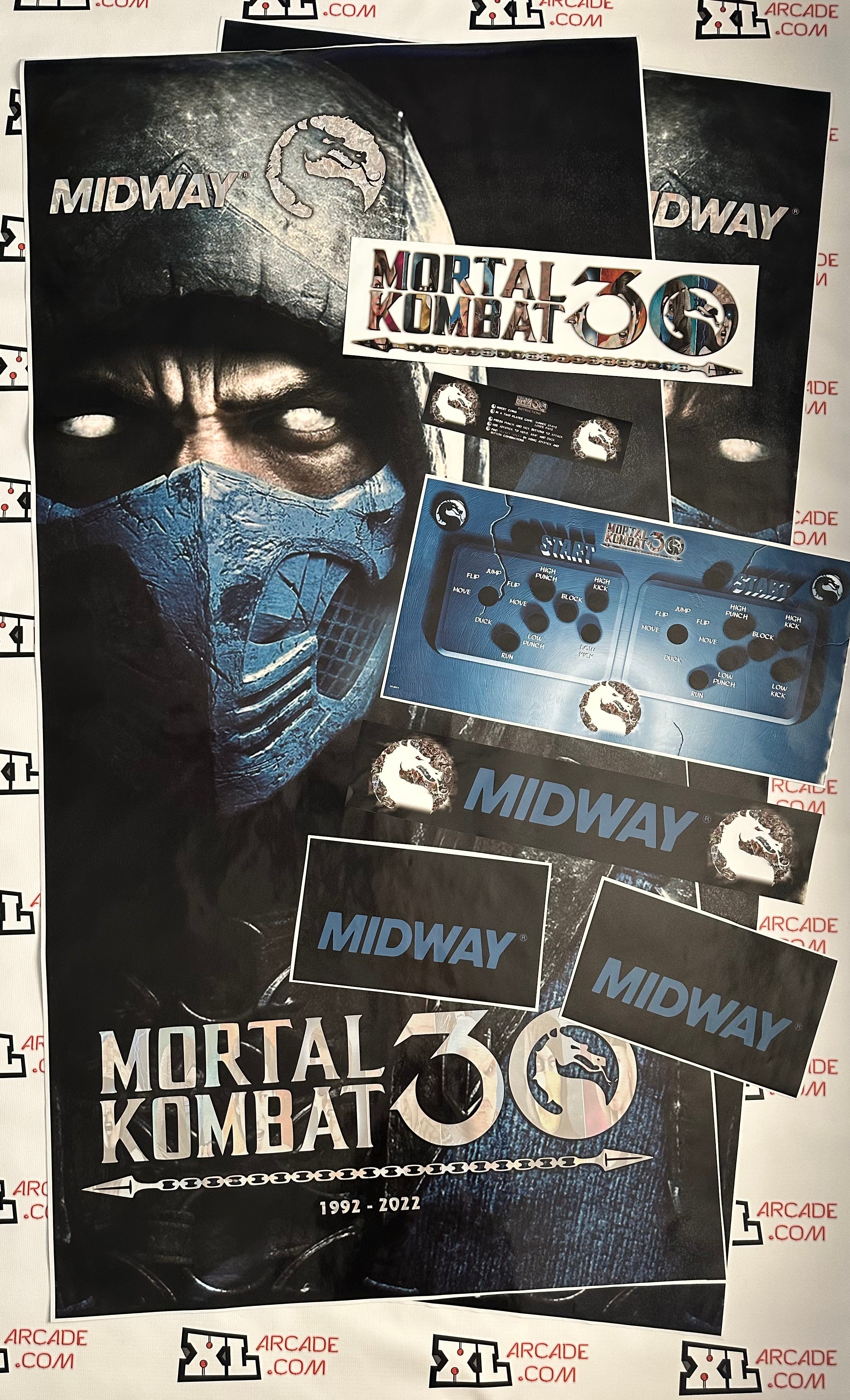 Kit de arte completo del 30 aniversario de Mortal Kombat