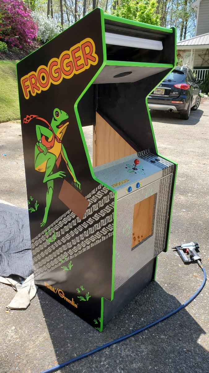 Kit d'art complet alternatif Frogger