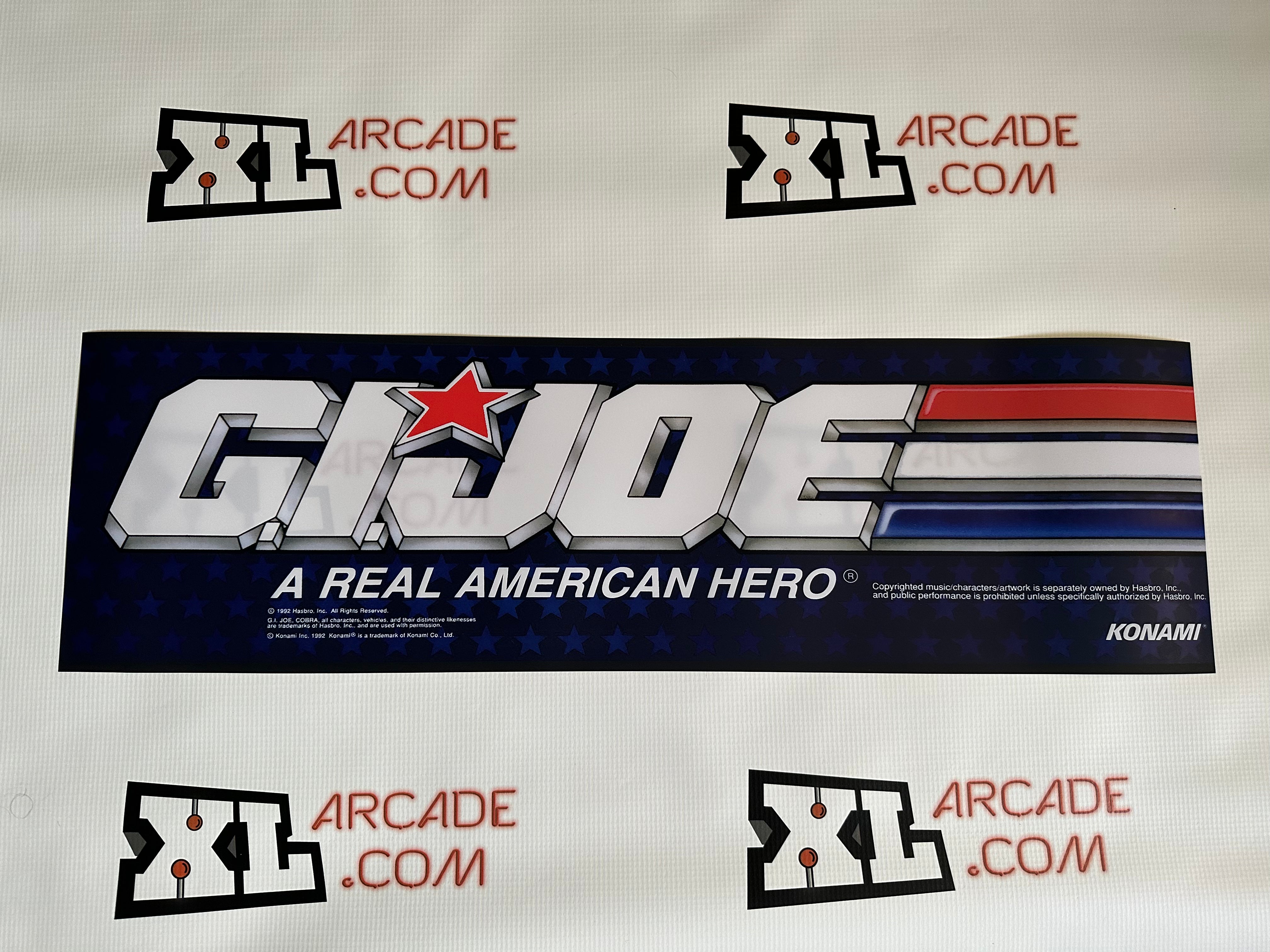Kit de arte completo de GI Joe
