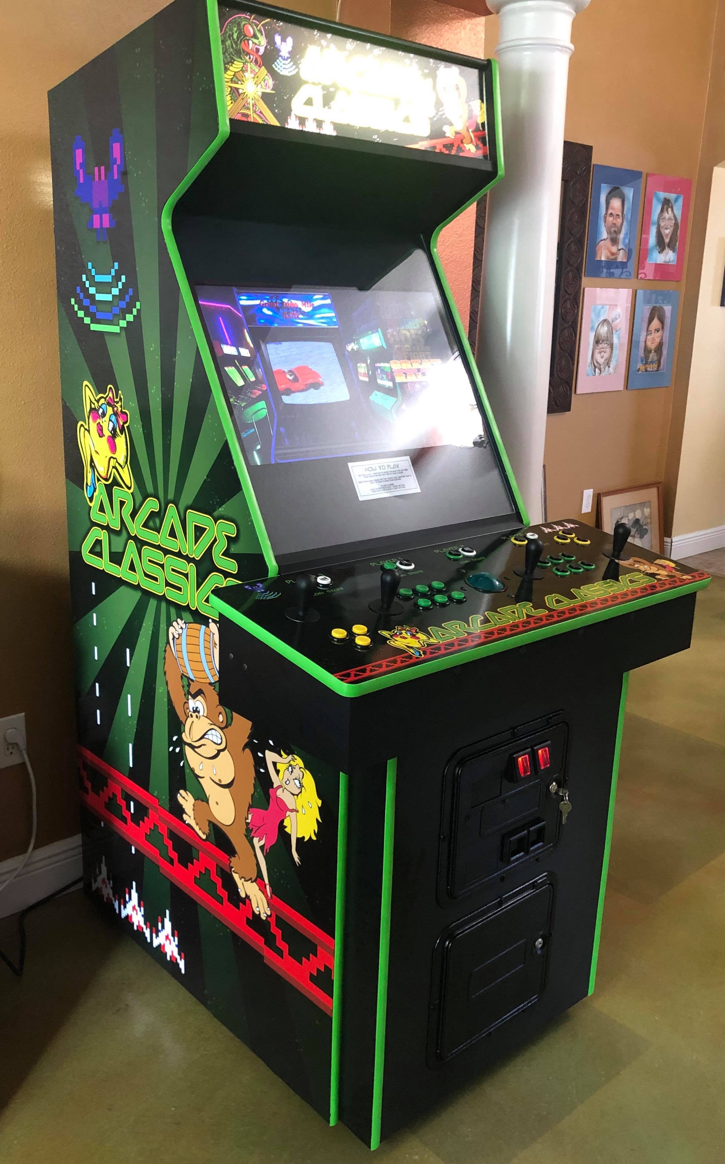 Kit de arte completo Arcade Classics Multicade