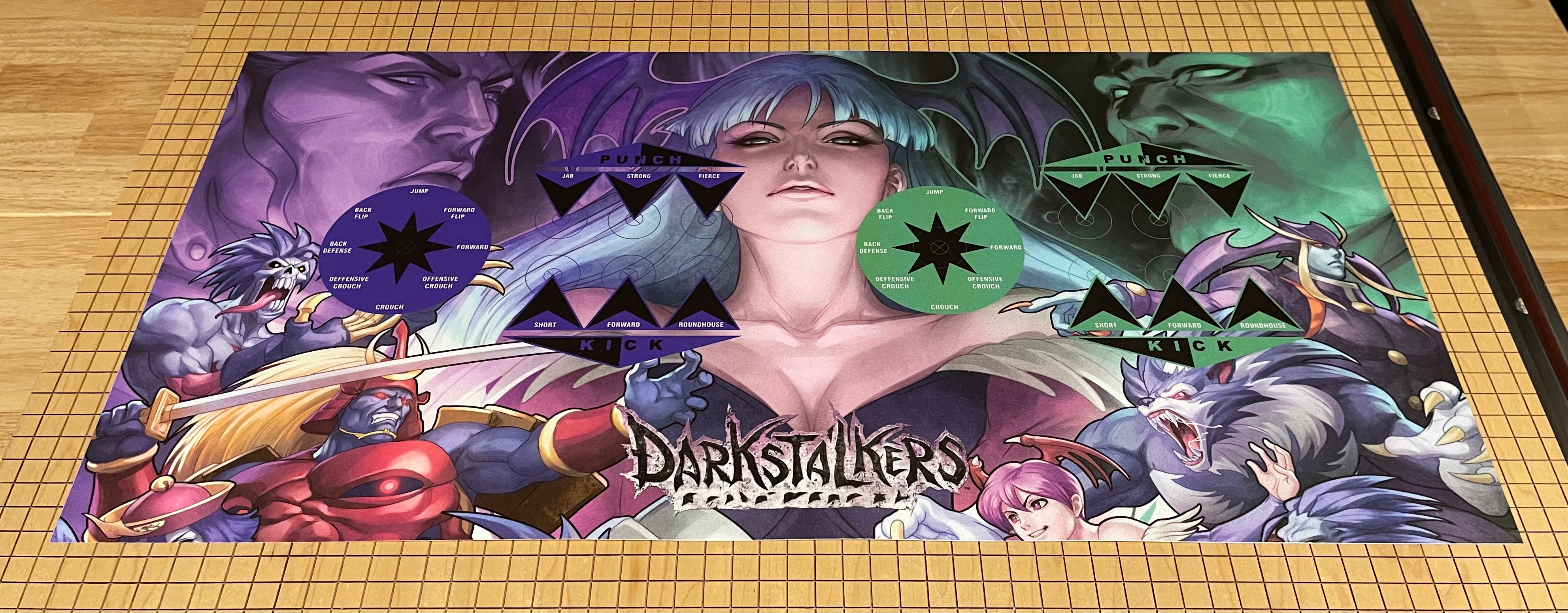 Kit artistique complet Darkstalkers