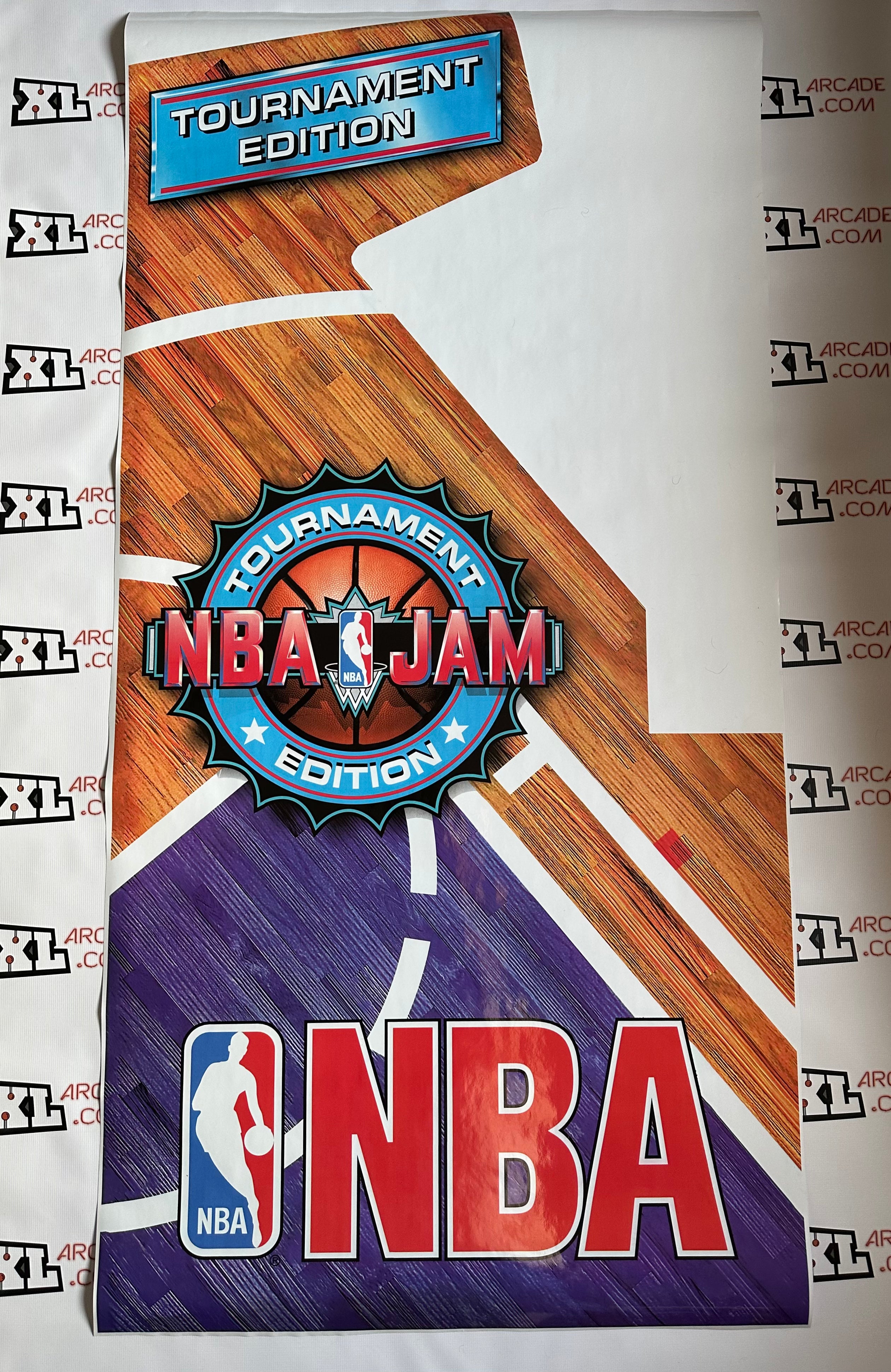 Art latéral de l’édition du tournoi NBA Jam