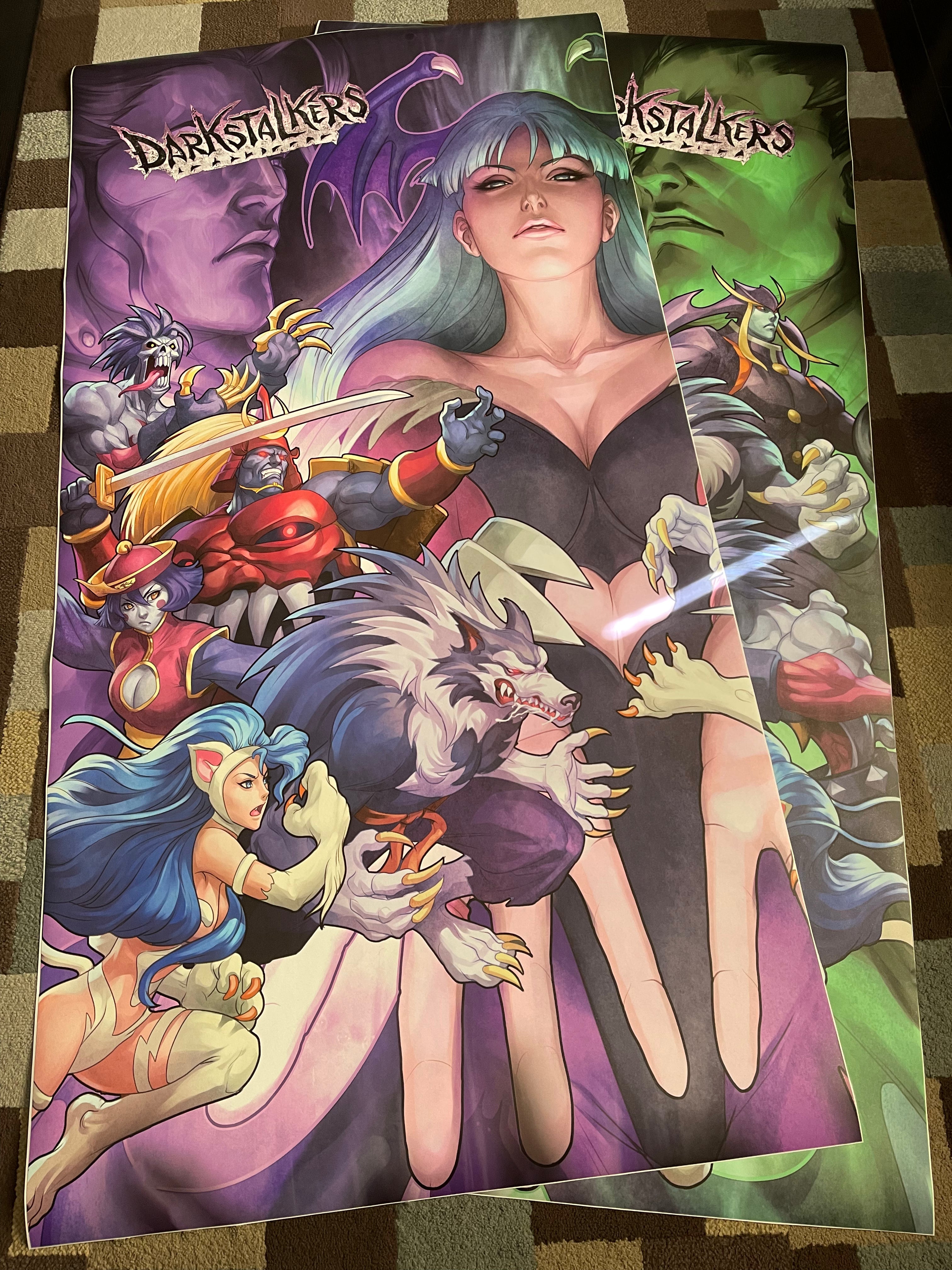Kit artistique complet Darkstalkers