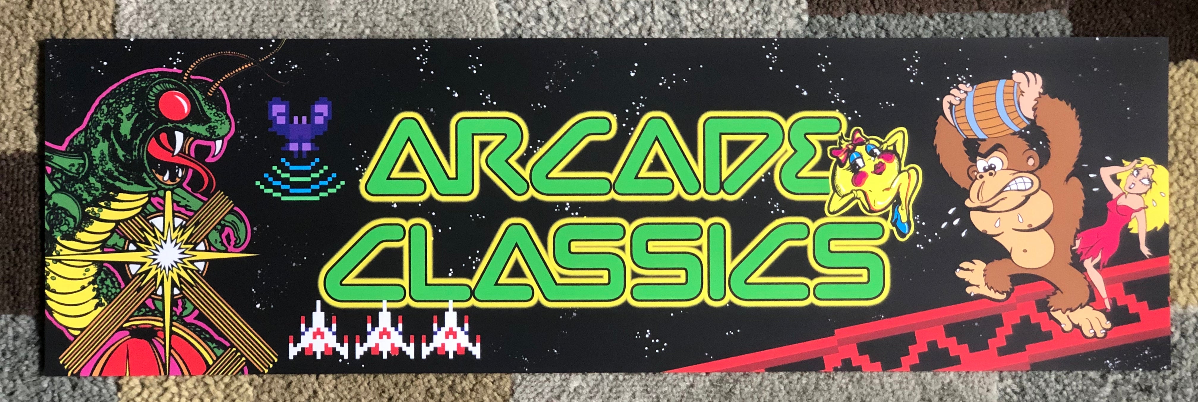 Kit de arte completo Arcade Classics Multicade