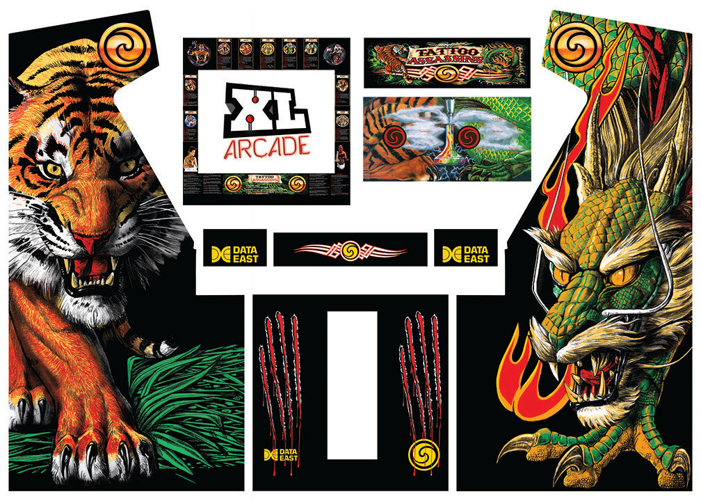 Kit de arte completo de Tattoo Assassins