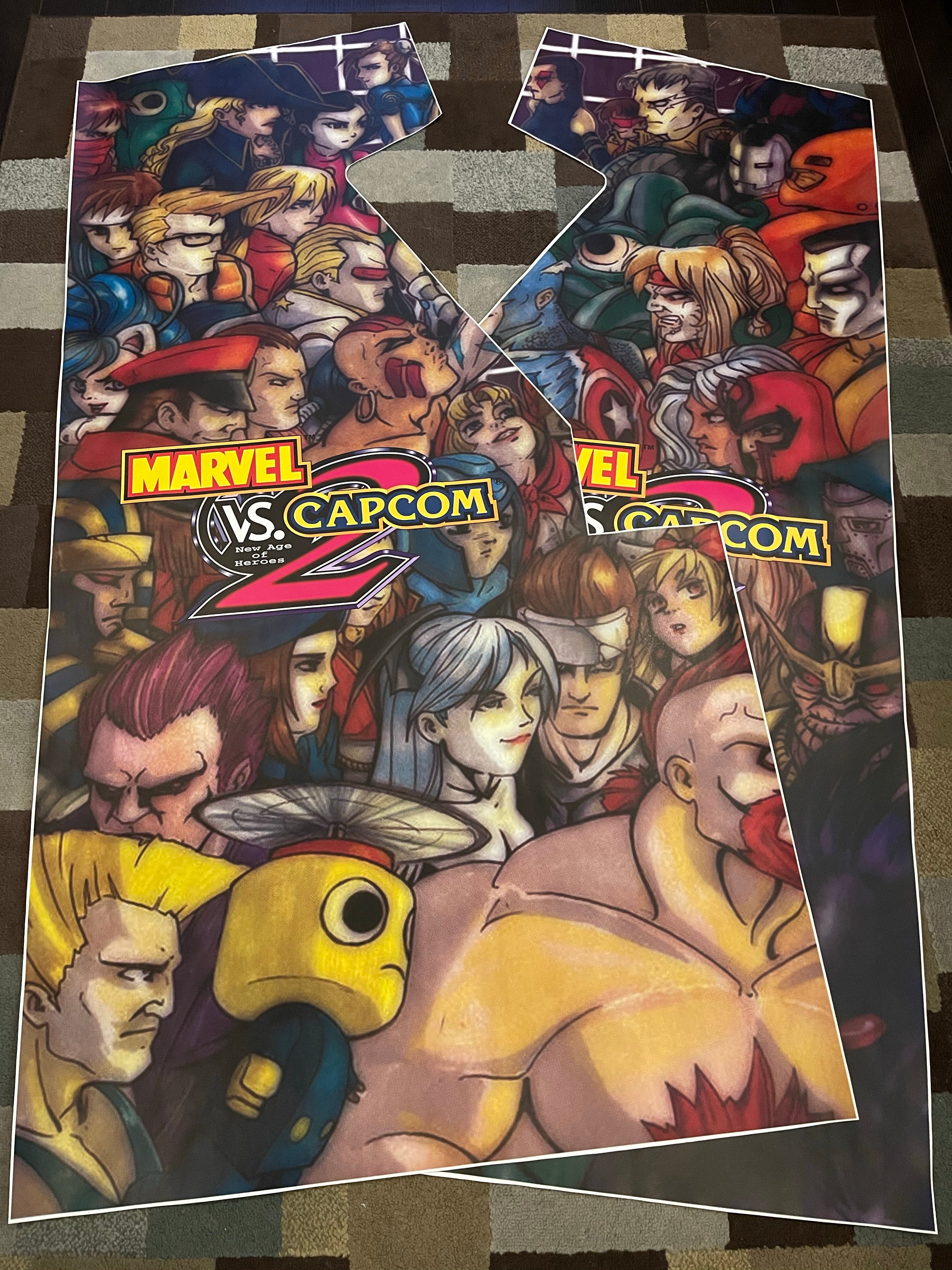 Kit de arte completo de Marvel vs Capcom 2