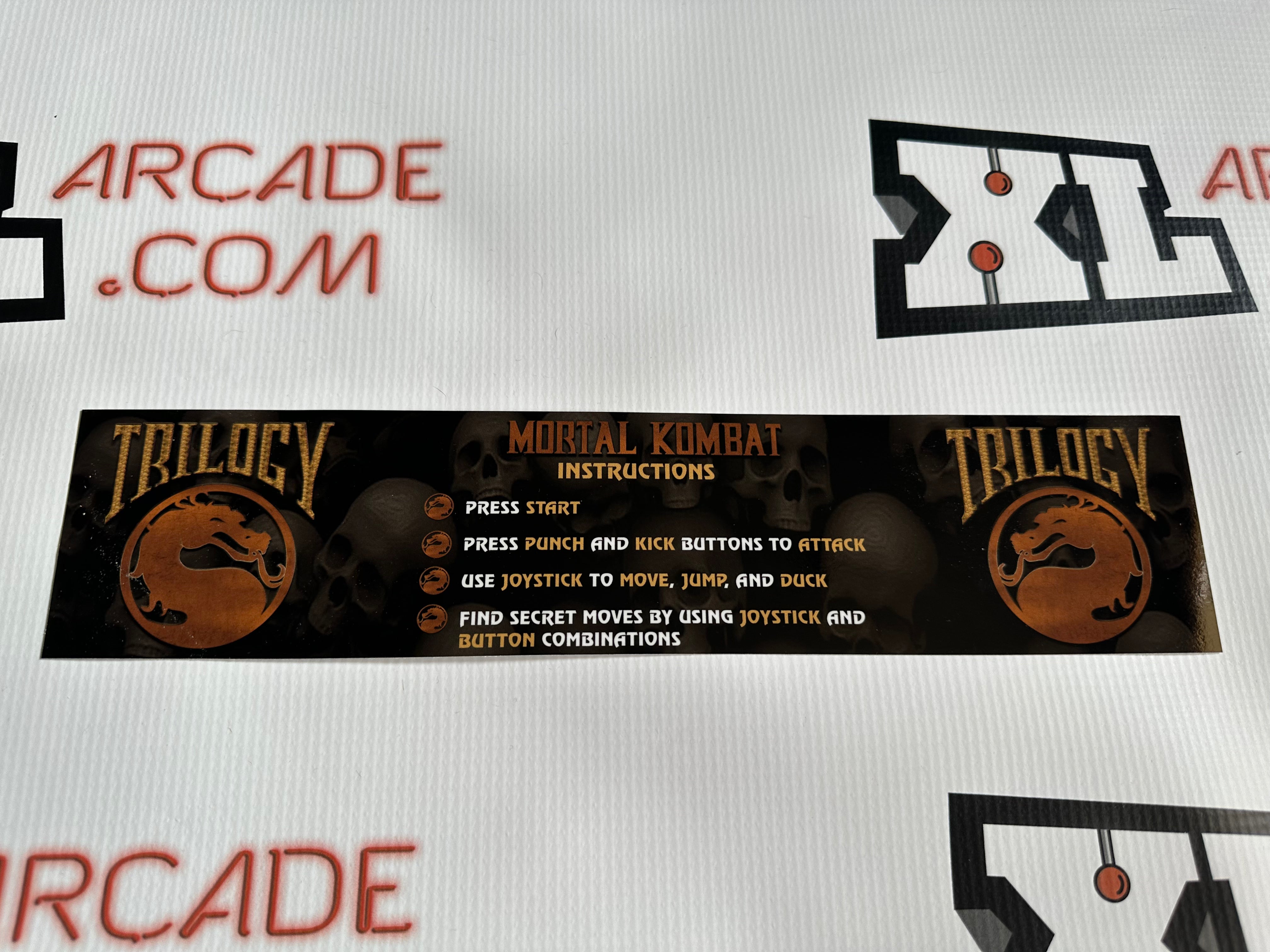 Kit de arte completo alternativo de la trilogía de Mortal Kombat