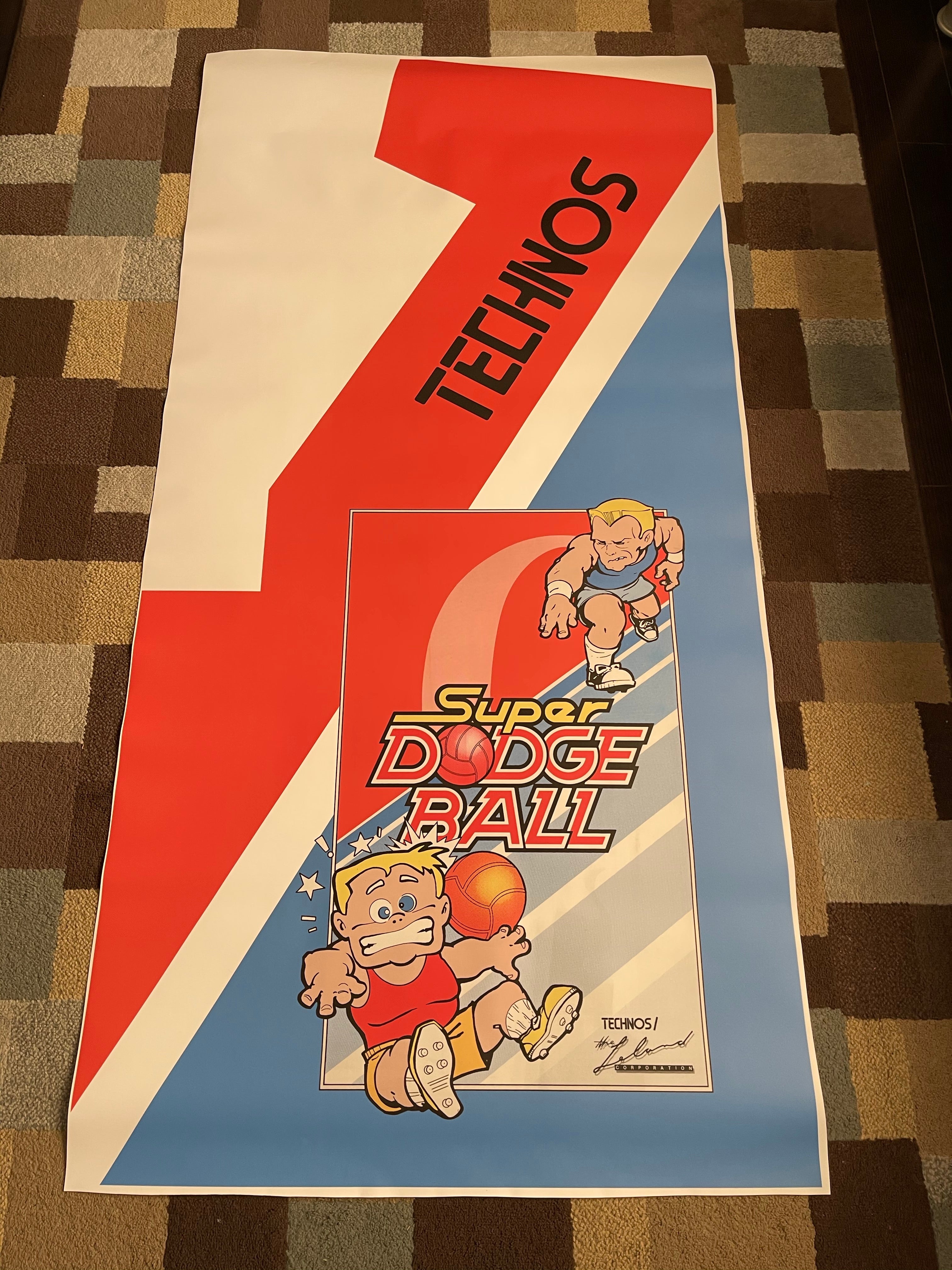 Kit de arte completo Super Dodge Ball