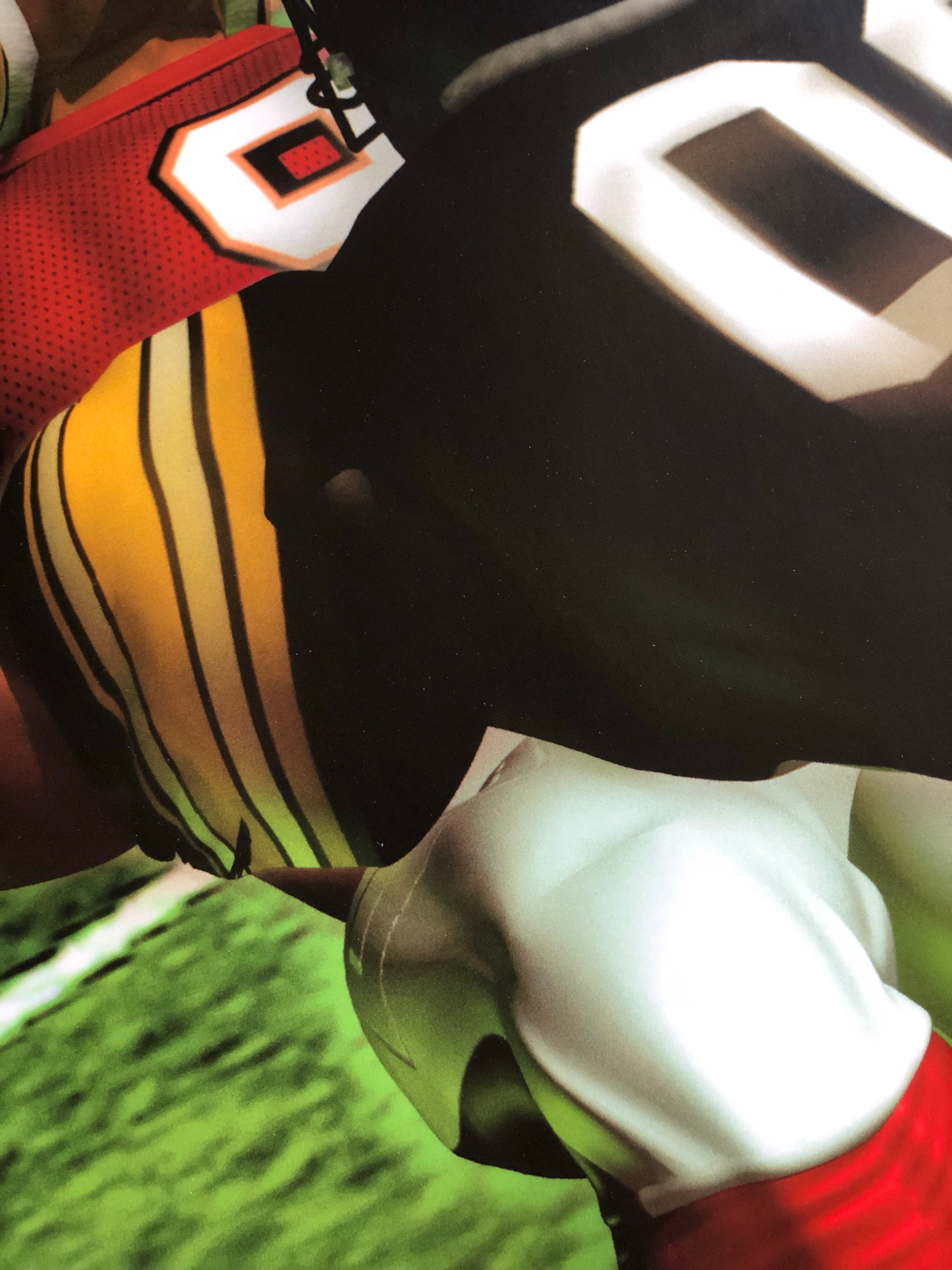 Illustration latérale de conversion NFL Blitz 2000