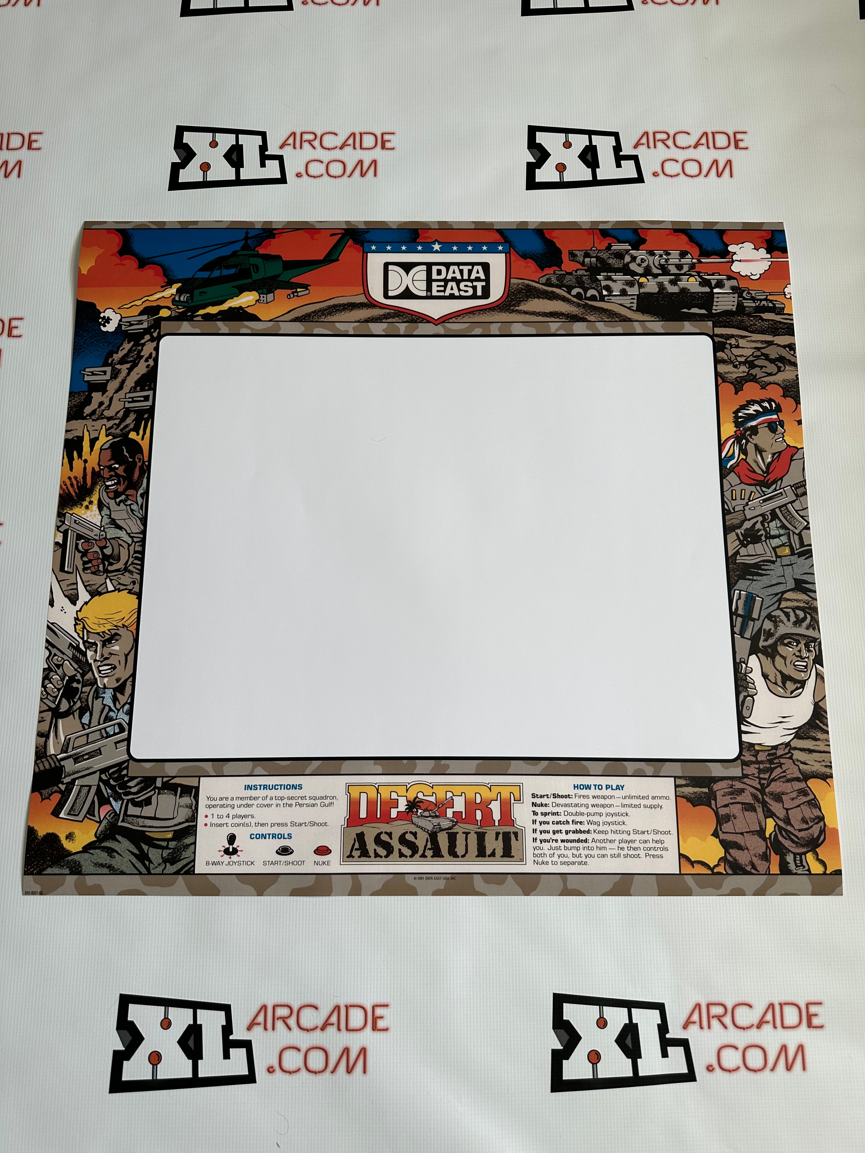 Kit de arte completo de Desert Assault