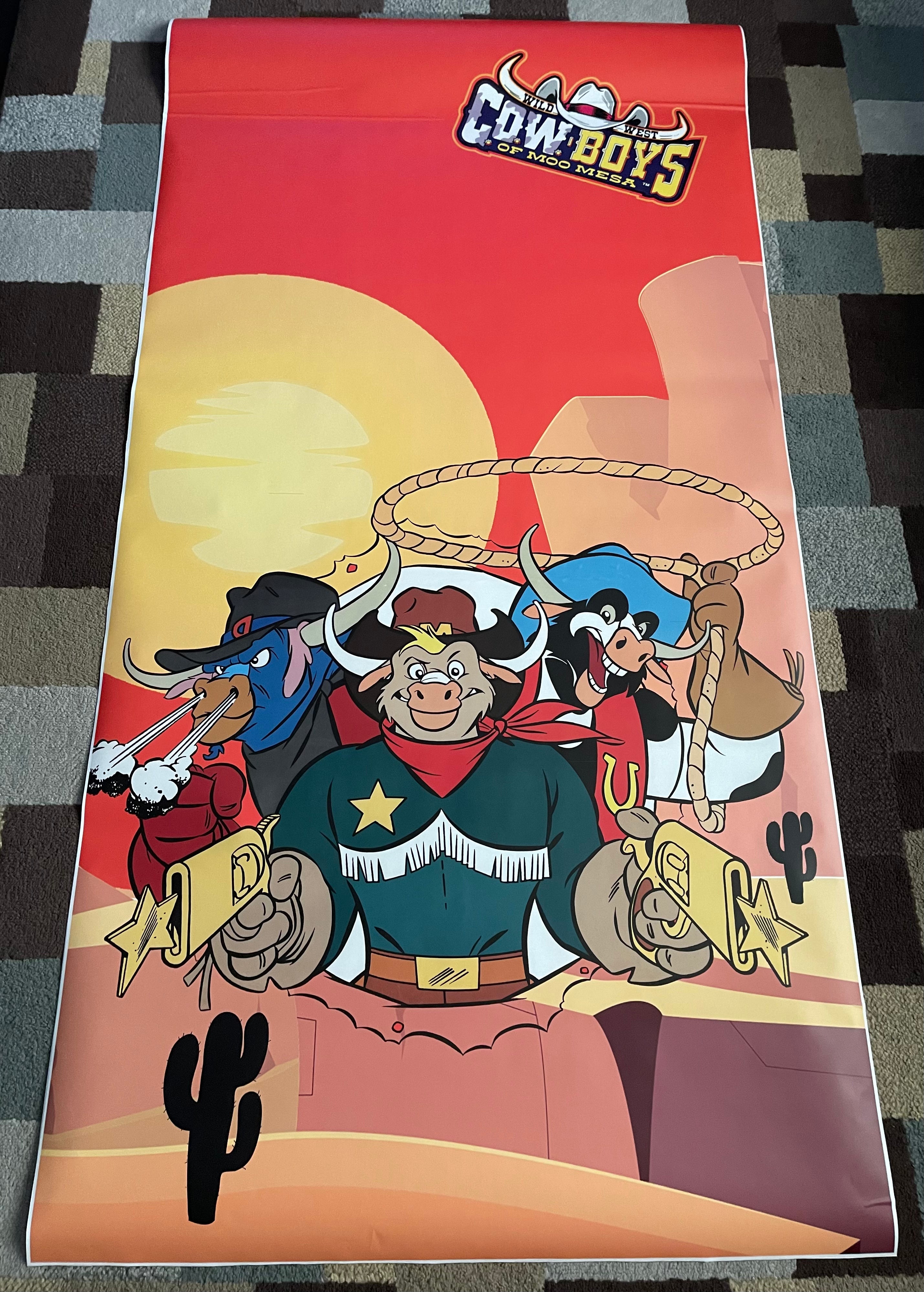 Salvaje Oeste COW Boys of Moo Mesa Side Art