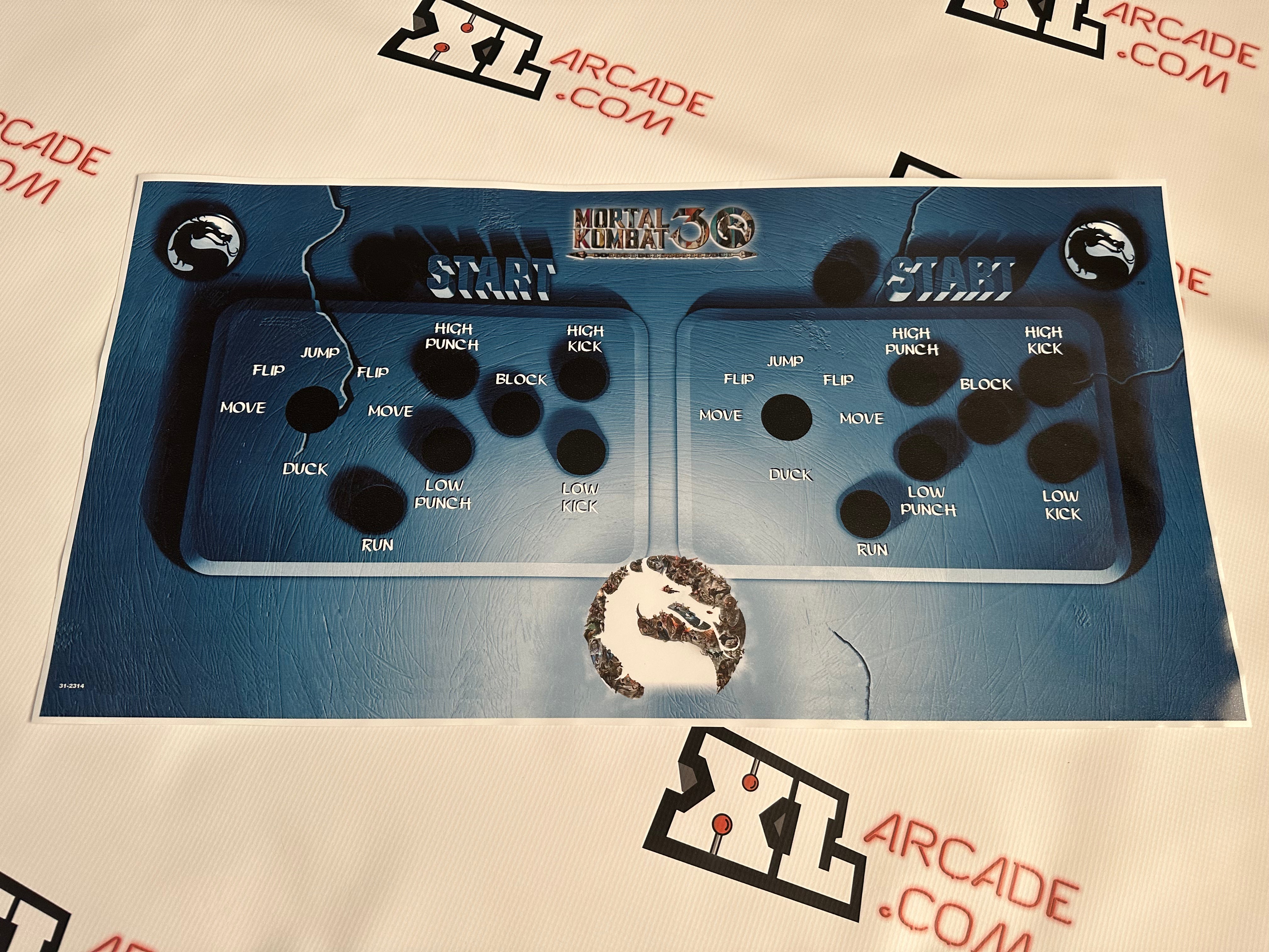 Kit de arte completo del 30 aniversario de Mortal Kombat