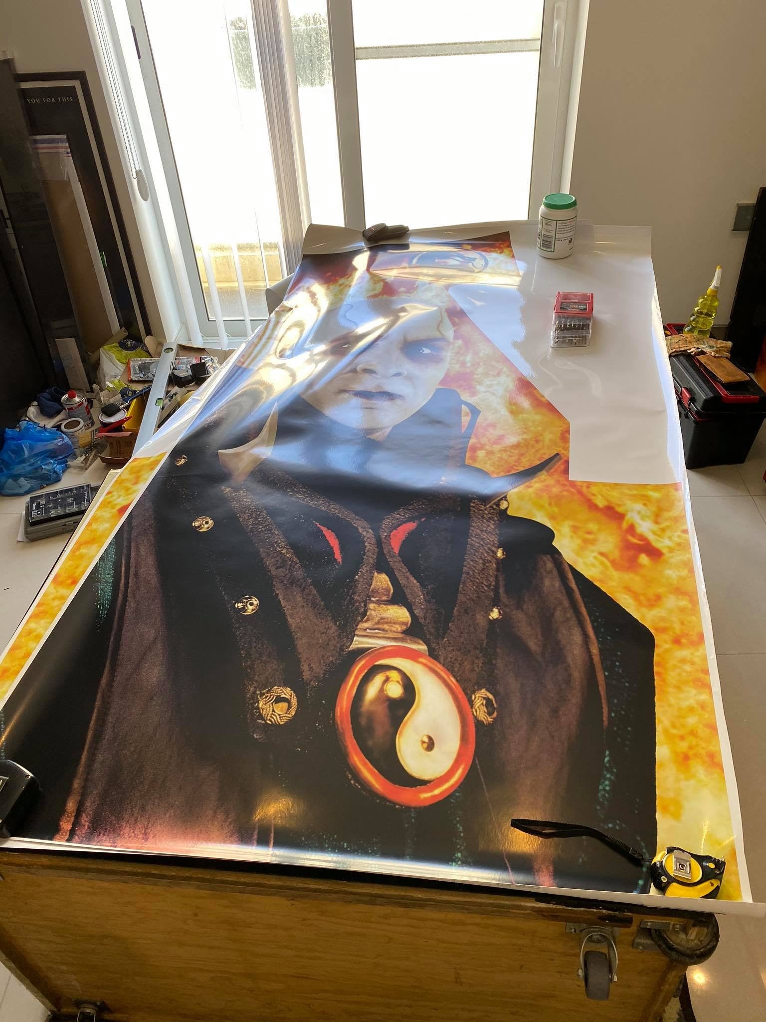 Mortal Kombat 4 Side Art