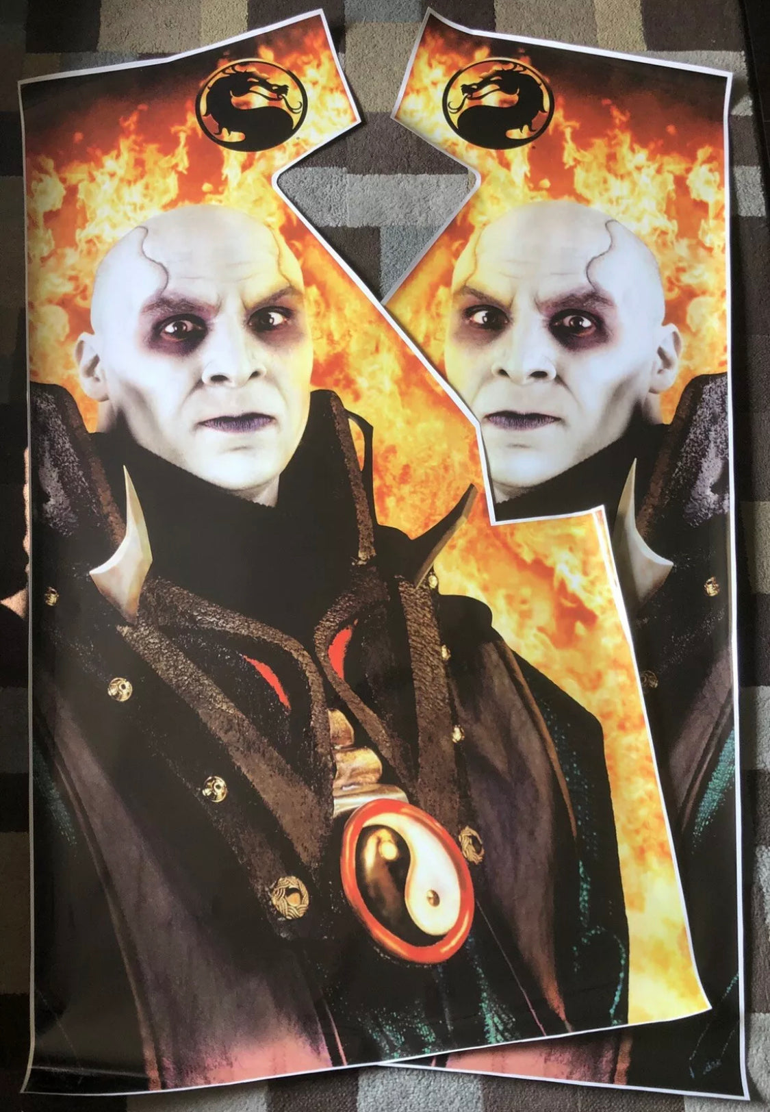 Mortal Kombat 4 Side Art