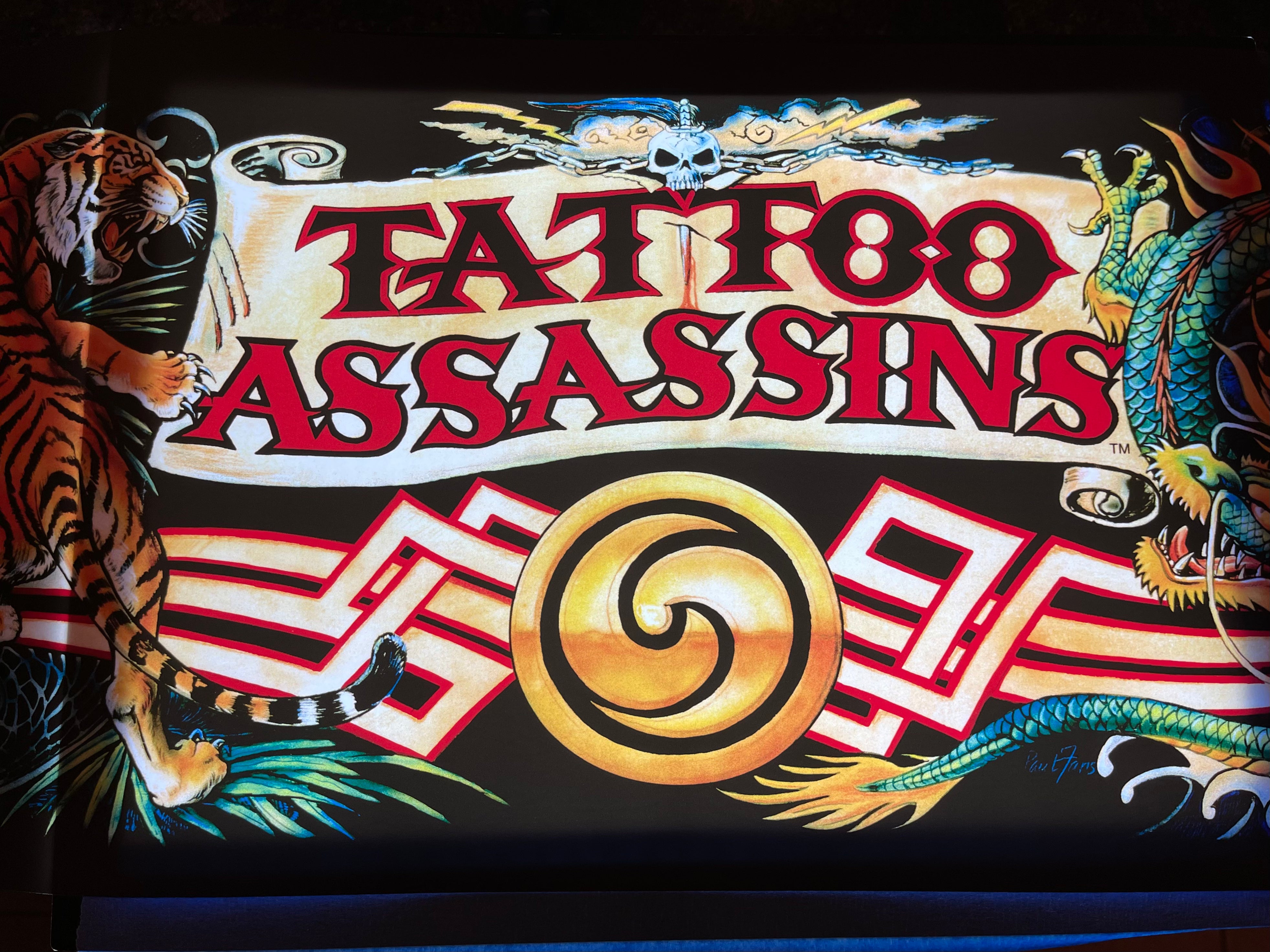 Carpa de asesinos de tatuajes