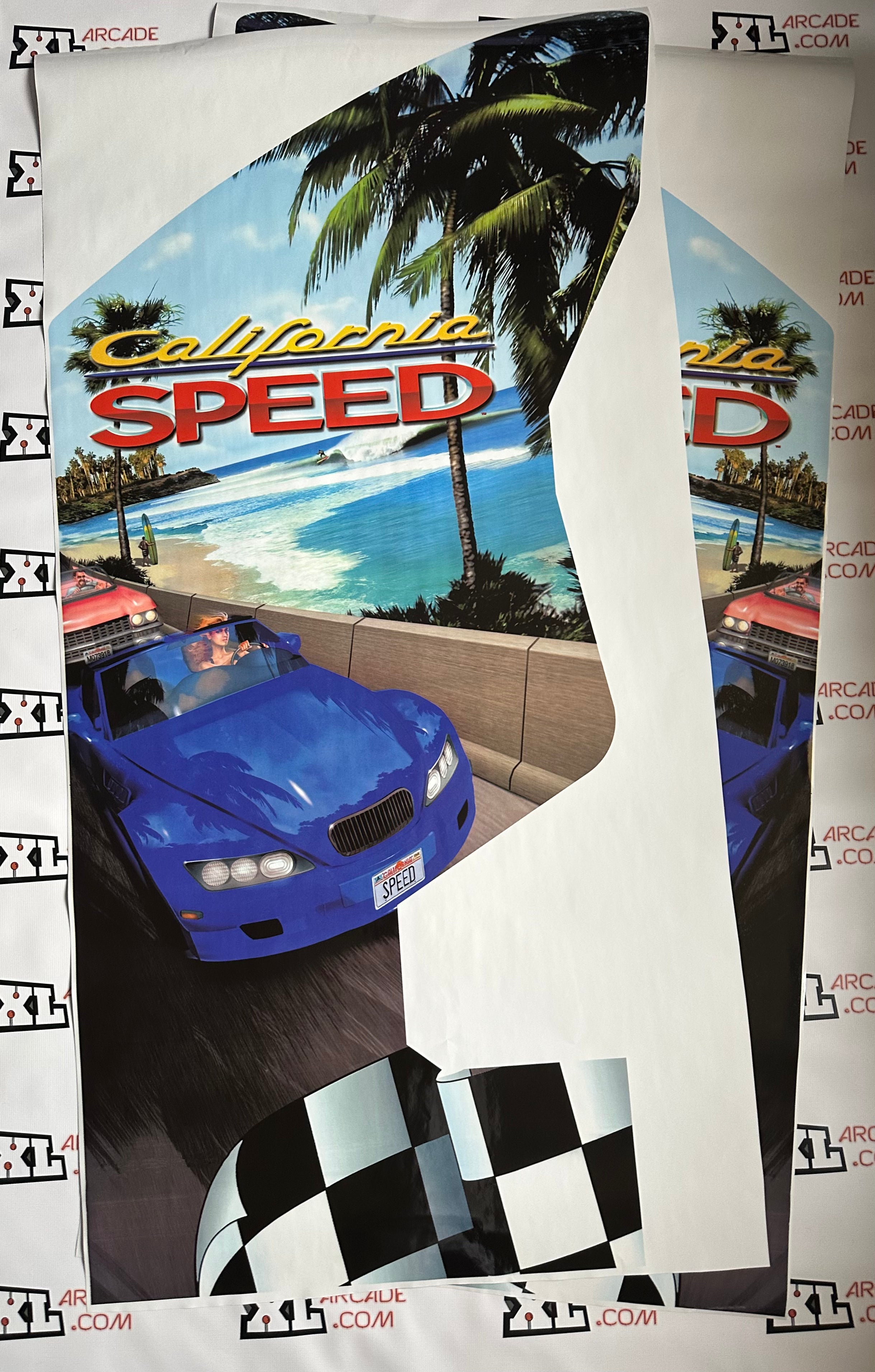 California Speed Side Art