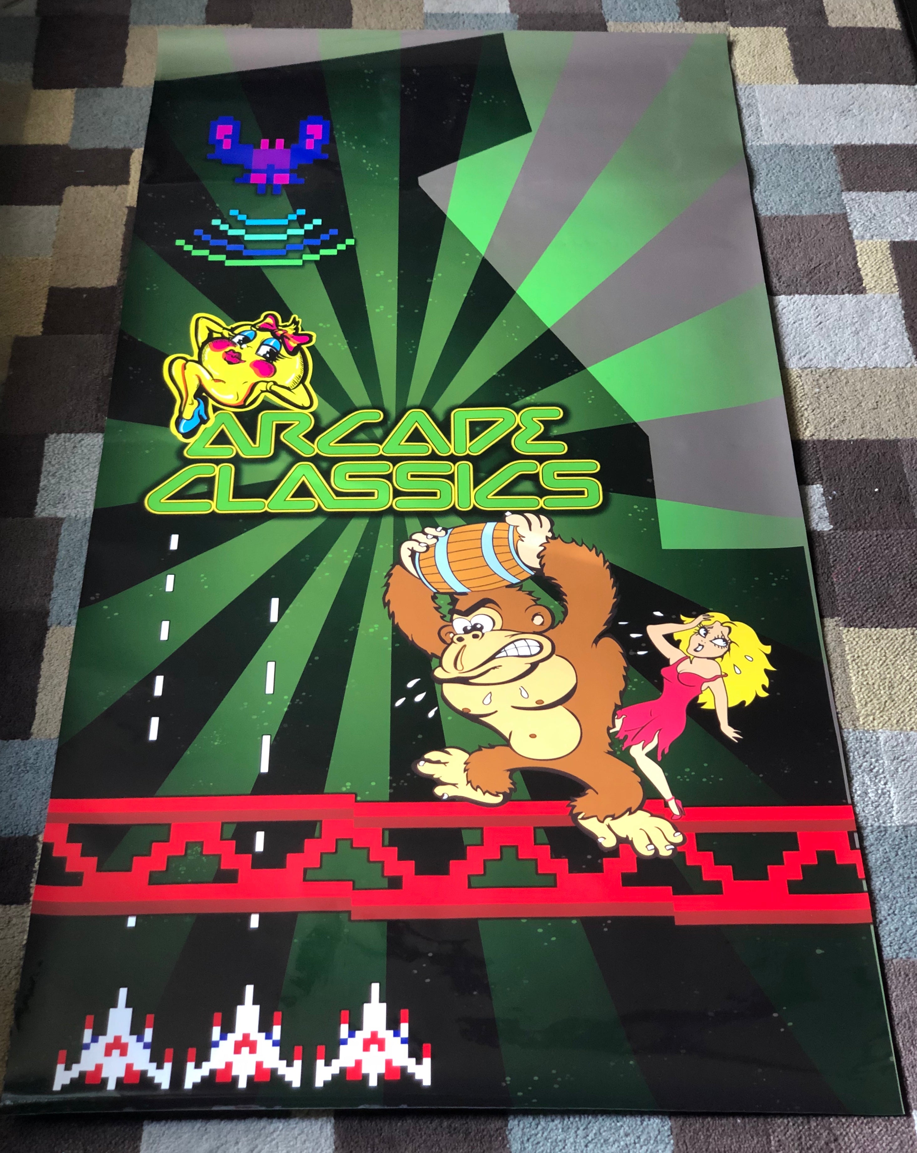 Kit de arte completo Arcade Classics Multicade