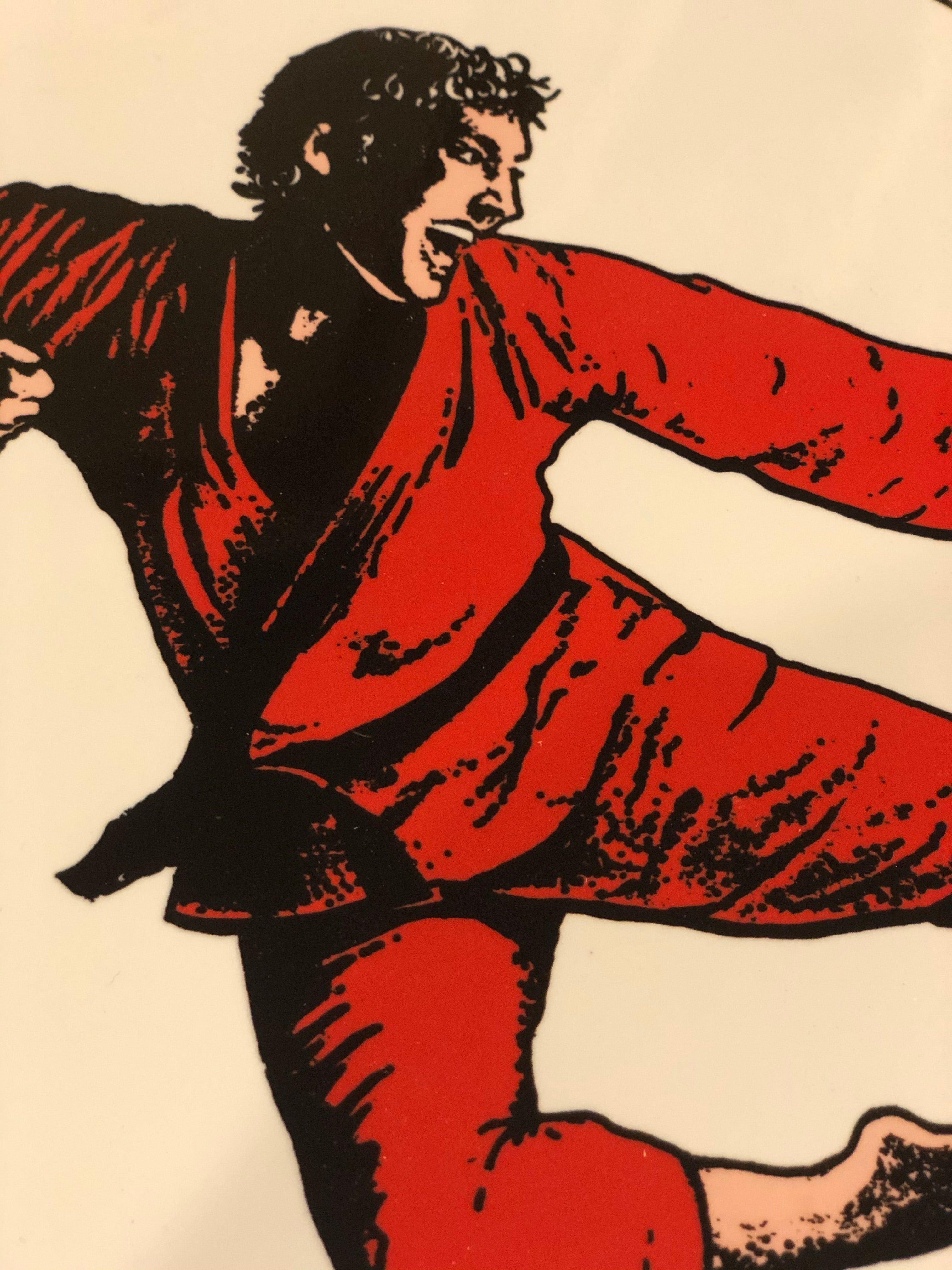 Arte secundario del campeón de karate