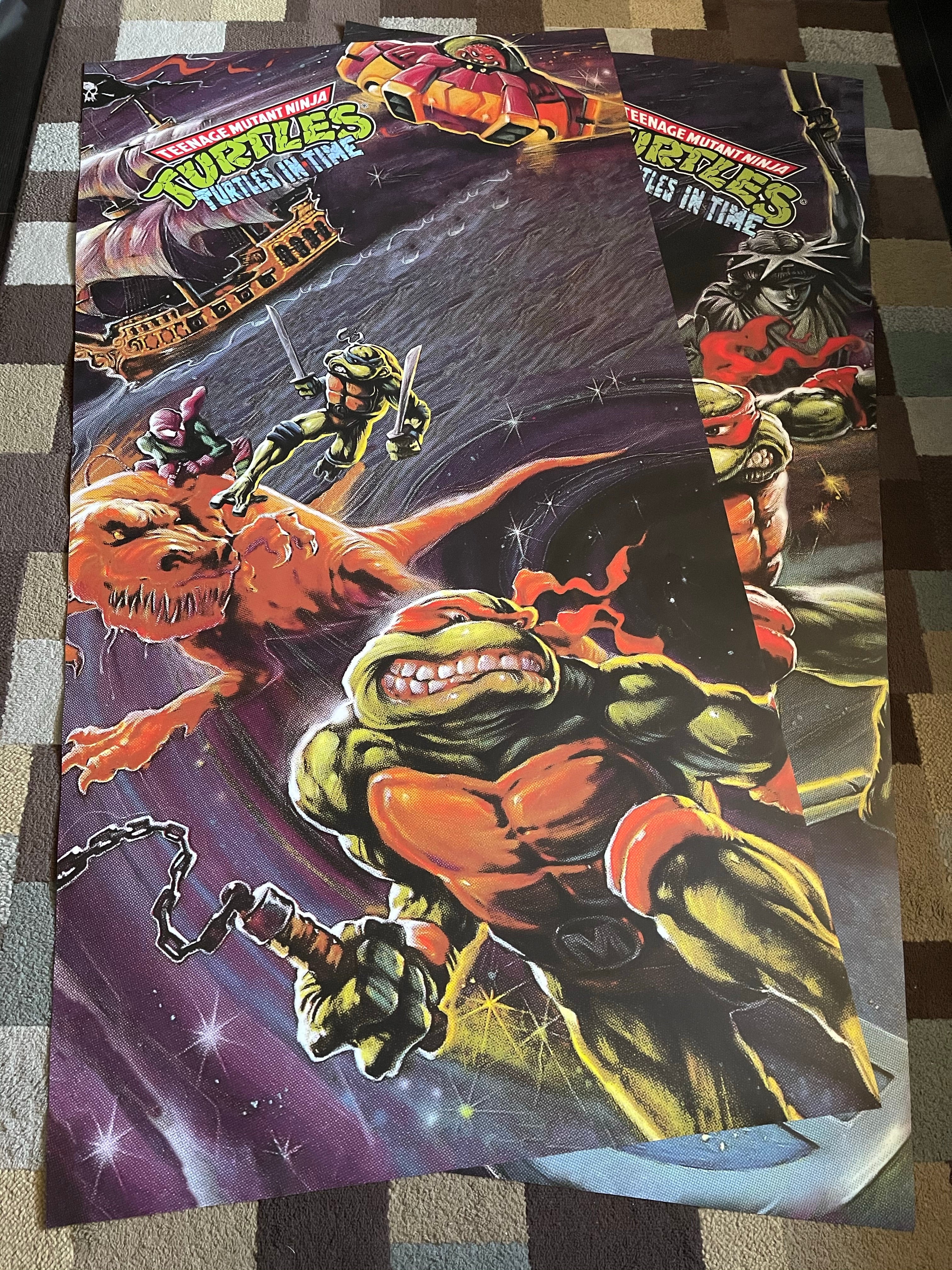 Turtles in Time Alternate Side Art