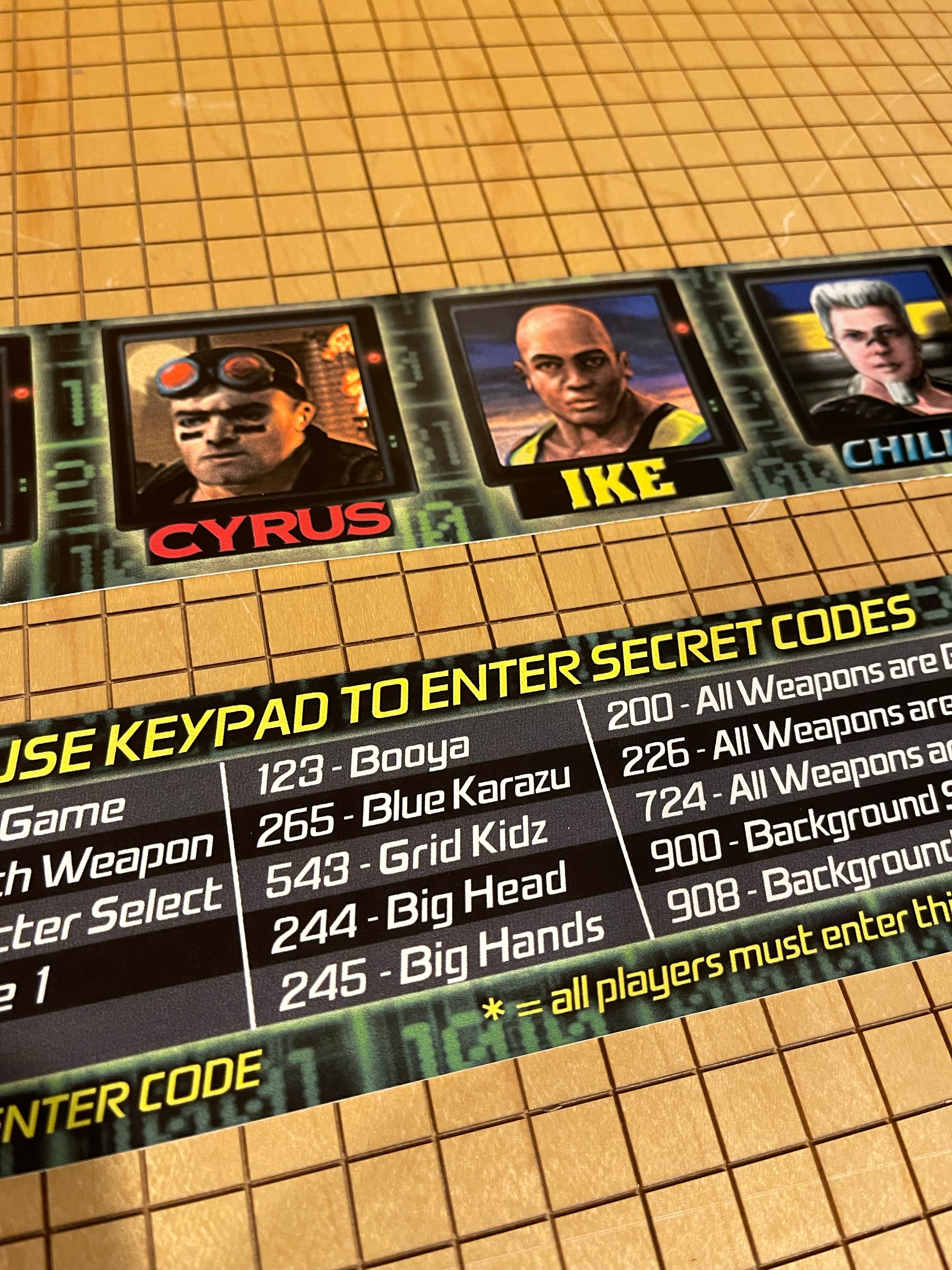 Las tarjetas de instrucciones de la cuadrícula