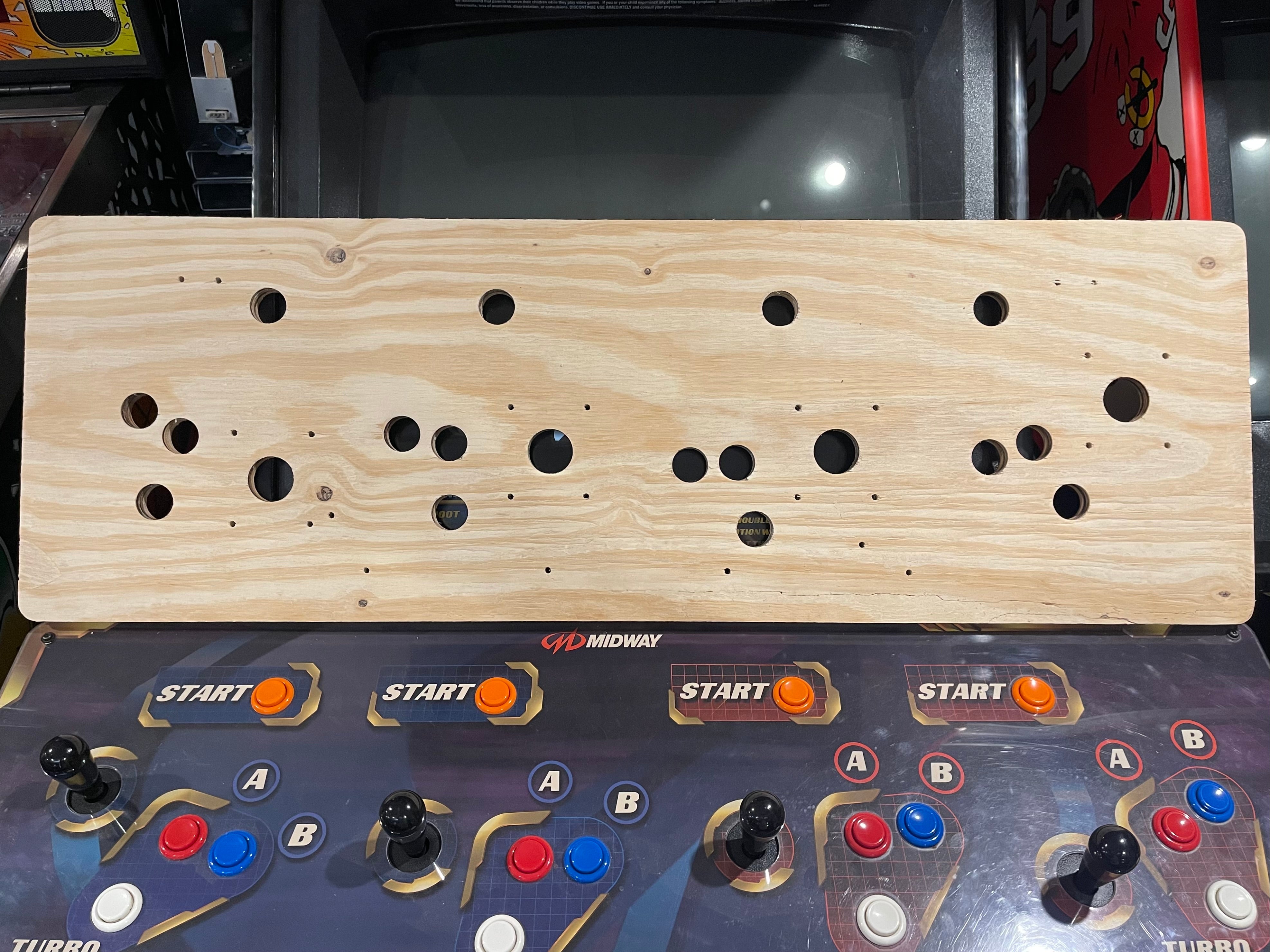 Panel de control de madera SportStation