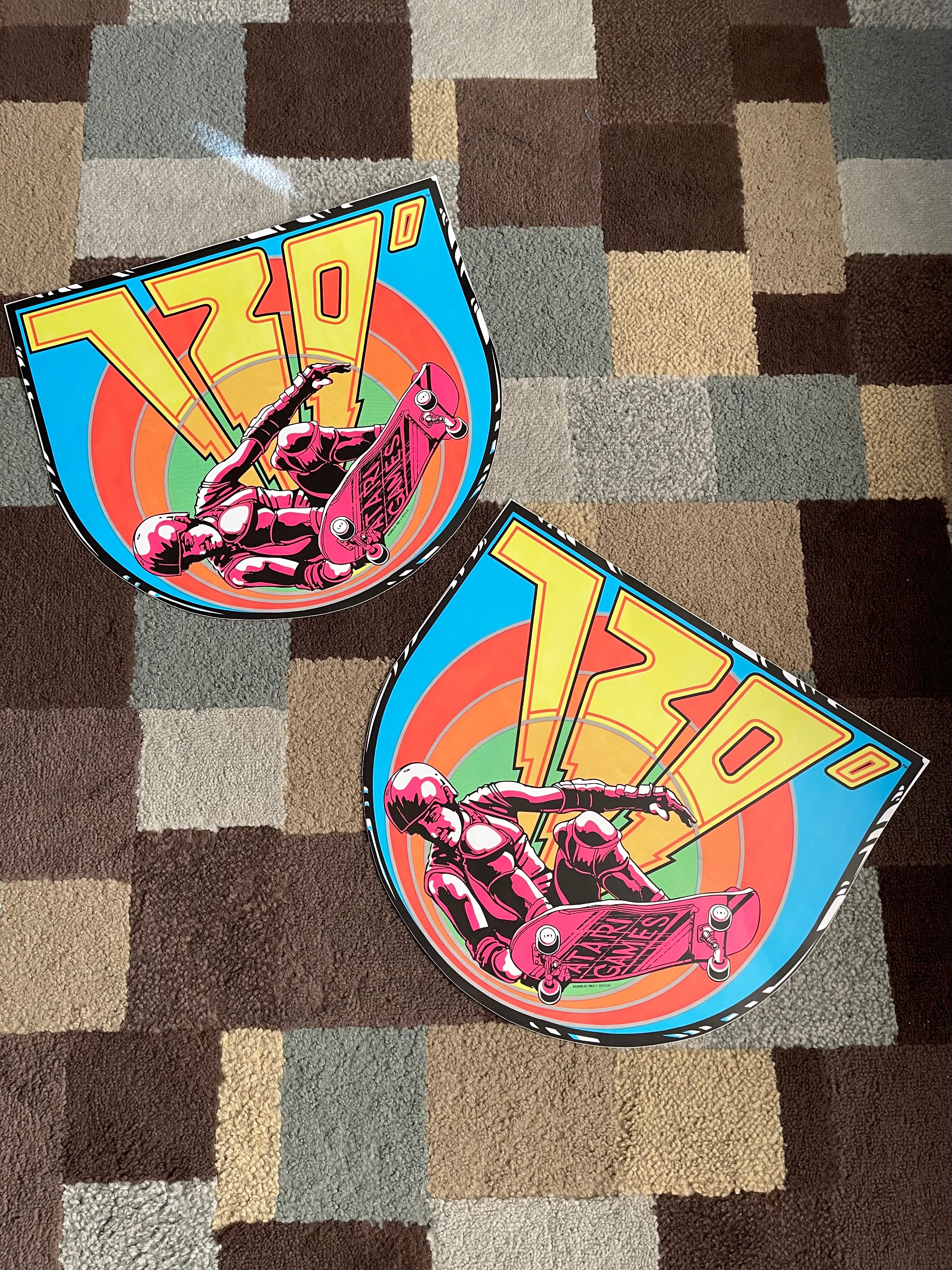 Arte lateral de 720°