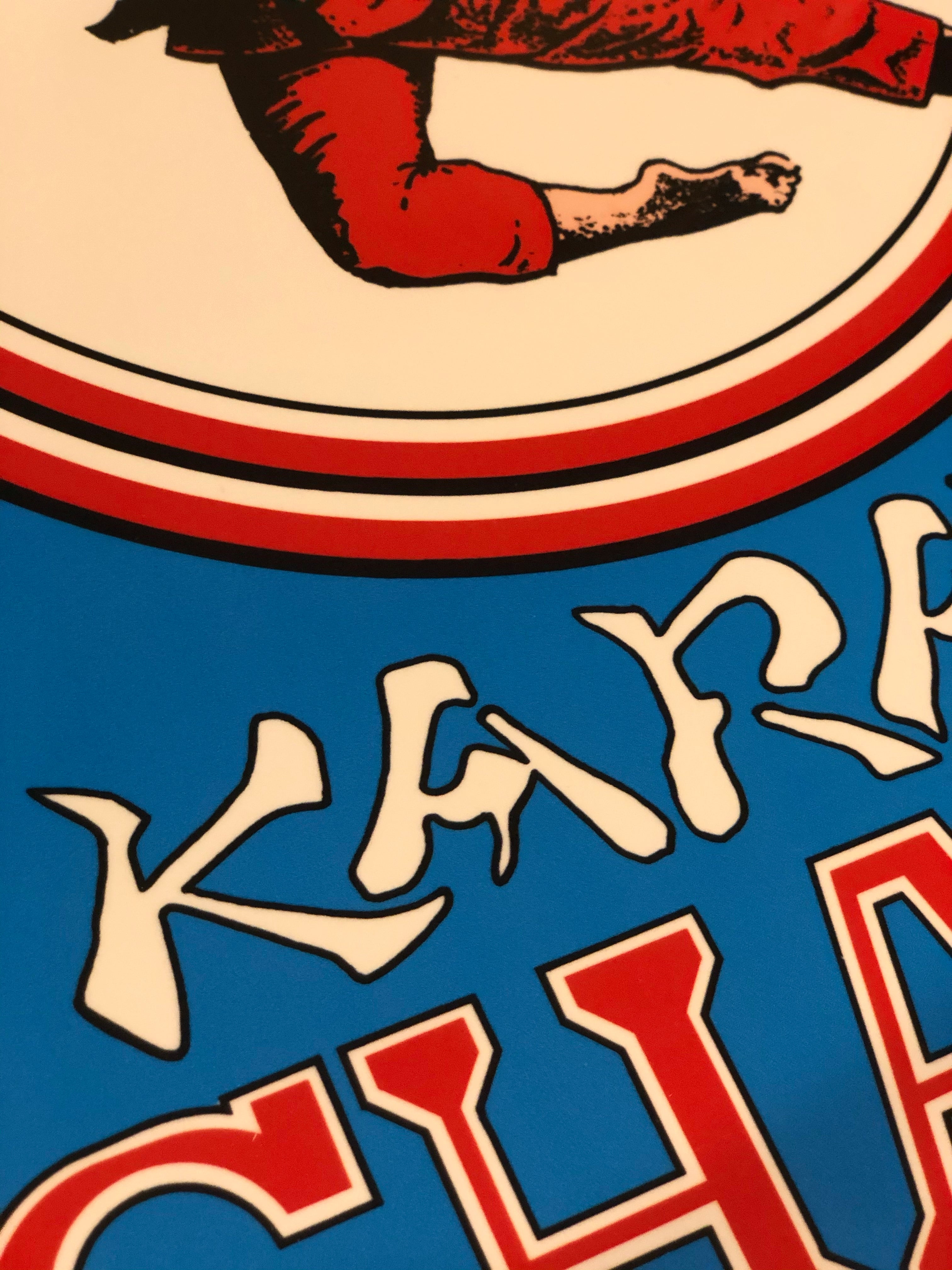 Arte secundario del campeón de karate