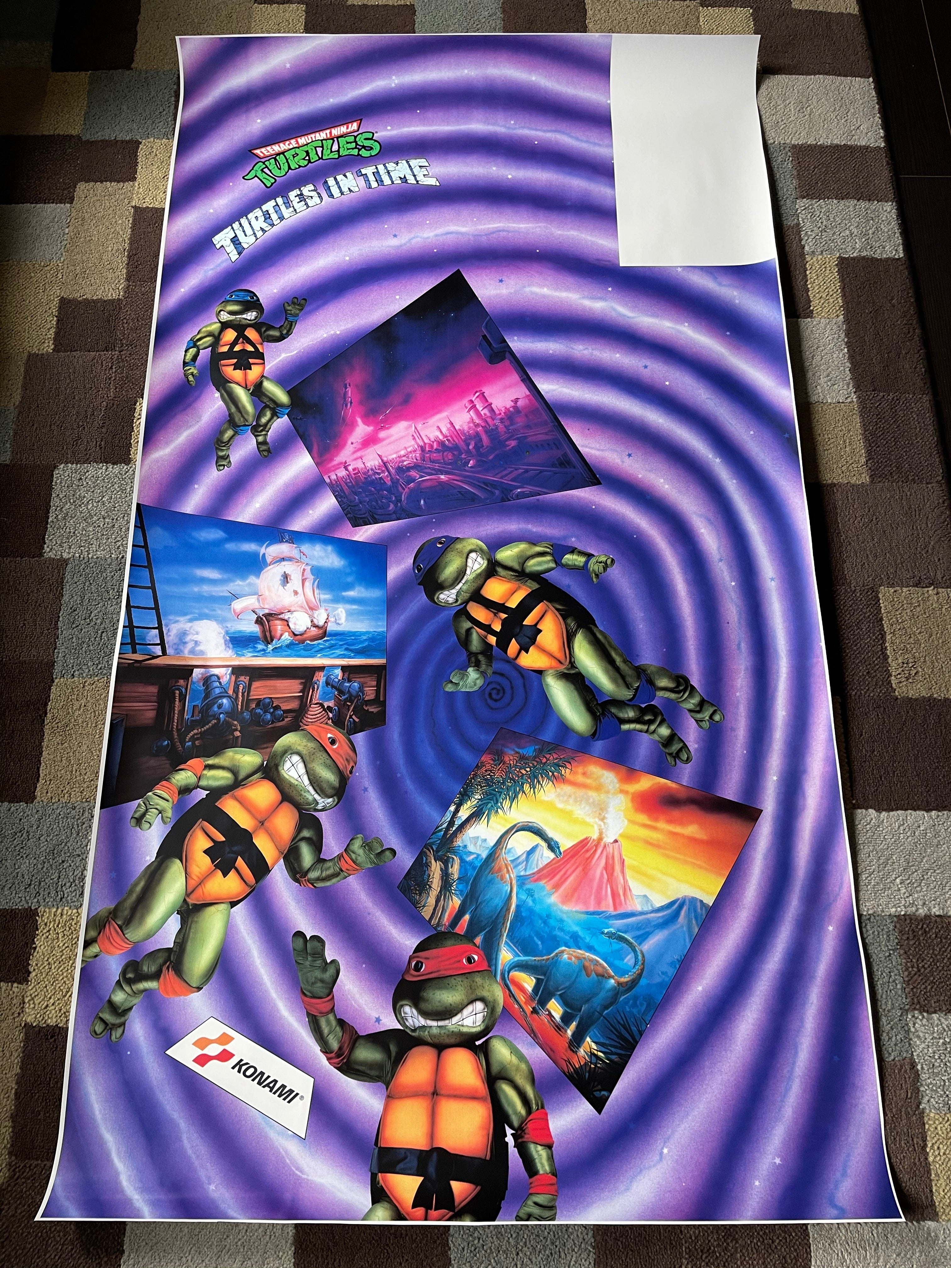 Kit de arte completo Tortugas en el tiempo