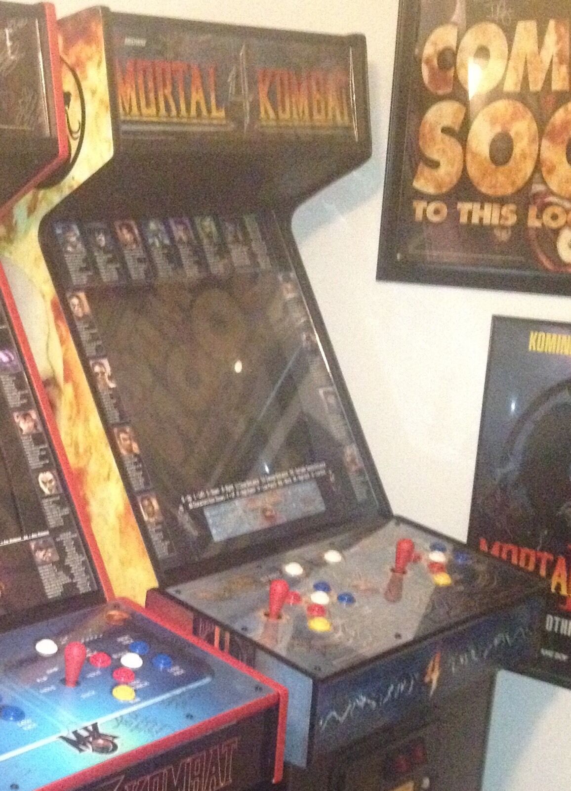 Lunette de liste de mouvements de Mortal Kombat 4