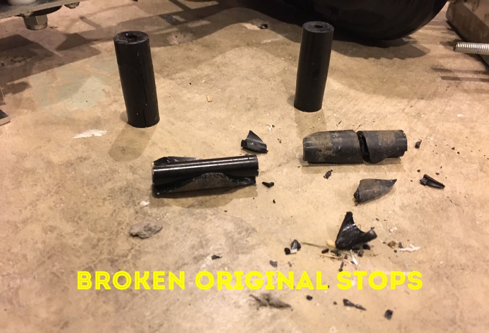 Revolution X Gun Stops Bushings Spacers - 3 Gun Deluxe Cabinet