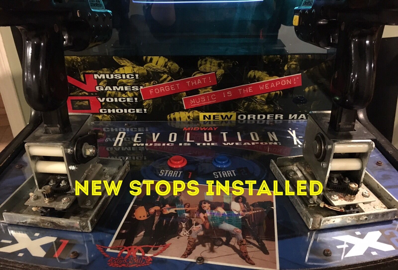 Revolution X Gun Stops Bushings Spacers - 2 Gun Standard Cabinet