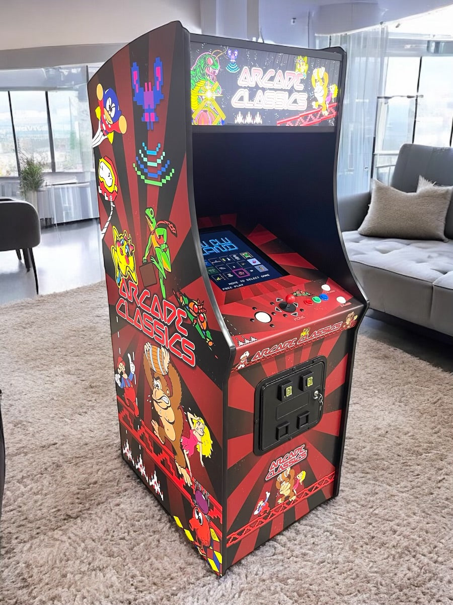 Arcade Classics Complete Art Kit for Ms Pac-Man Style Cabinet