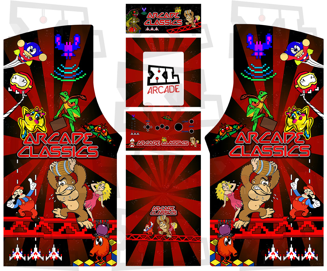 Arcade Cabinet Art Demystifying Arcade Cabinet Aesthetics: A Journey
