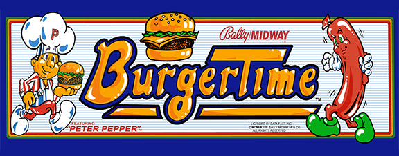 BurgerTime Marquee